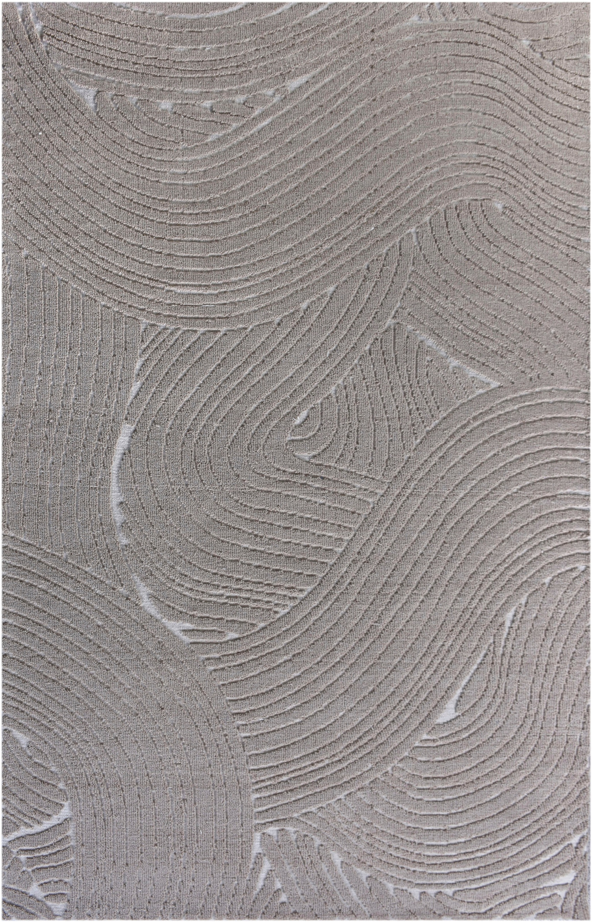 Thumbnail - my home Wollteppich "Falun, Wolle, Hoch-Tief-Struktur, maschinell gewebt" rechteckig 12 mm Höhe einfarbig, Wolle, Teppic...