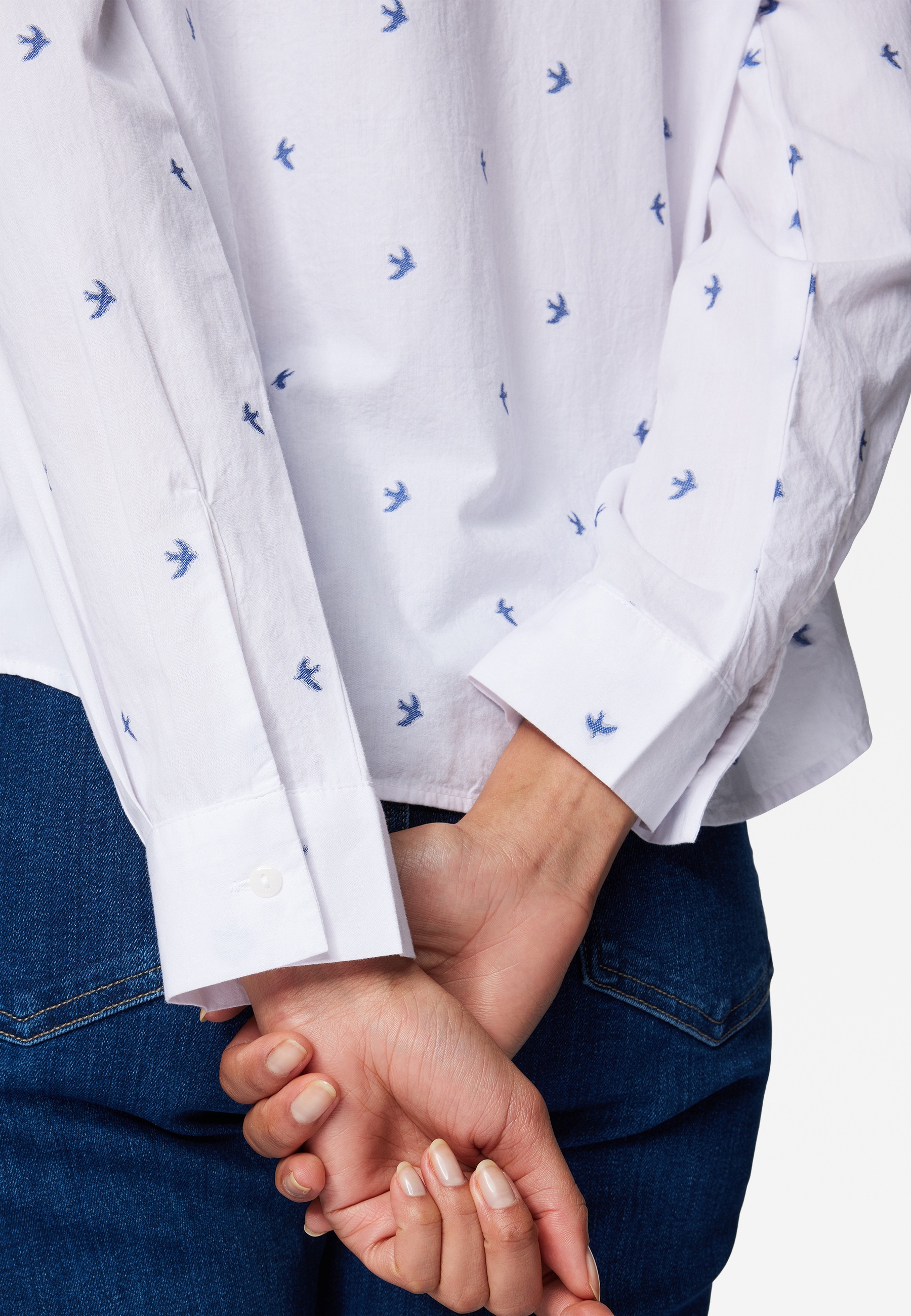 Mavi Hemdbluse »LONG SLEEVE SHIRT«, Bluse mit Muster