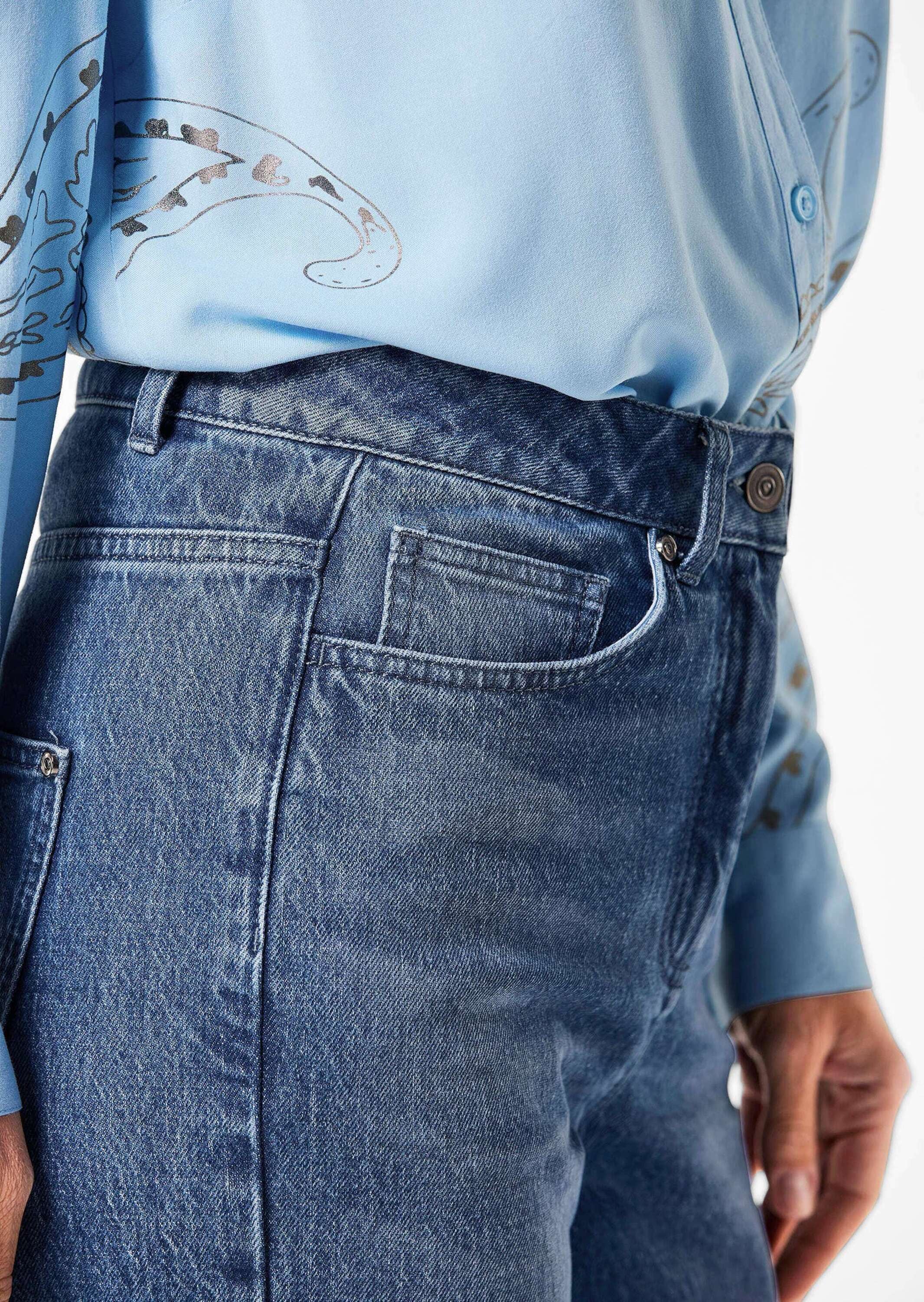 GOLDNER Stretch-Hose »Kurzgröße Jeans«