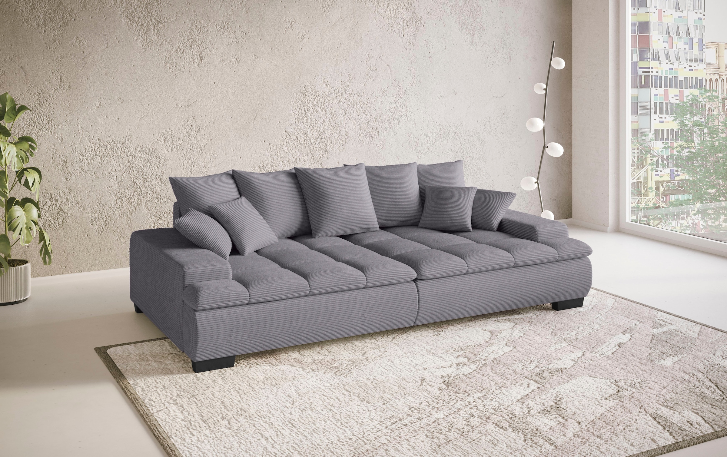 Mr. Couch Big-Sofa »Haiti II«, mit Kaltschaumpolsterung, bis 140 kg belastbar