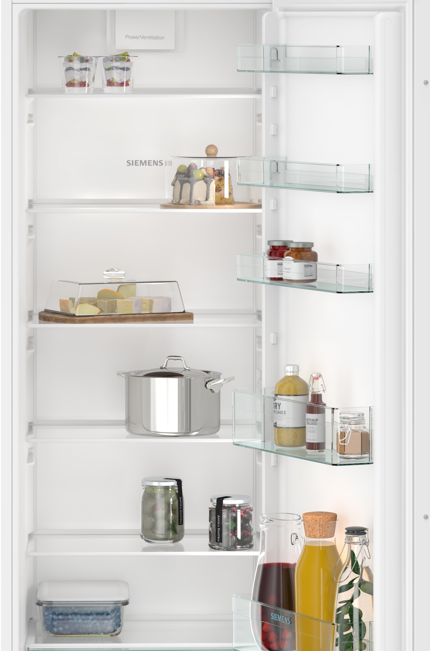 SIEMENS Einbaukühlschrank iQ100 "KI81RNSE0" 177,2 cm hoch 54,1 cm breit günstig online kaufen