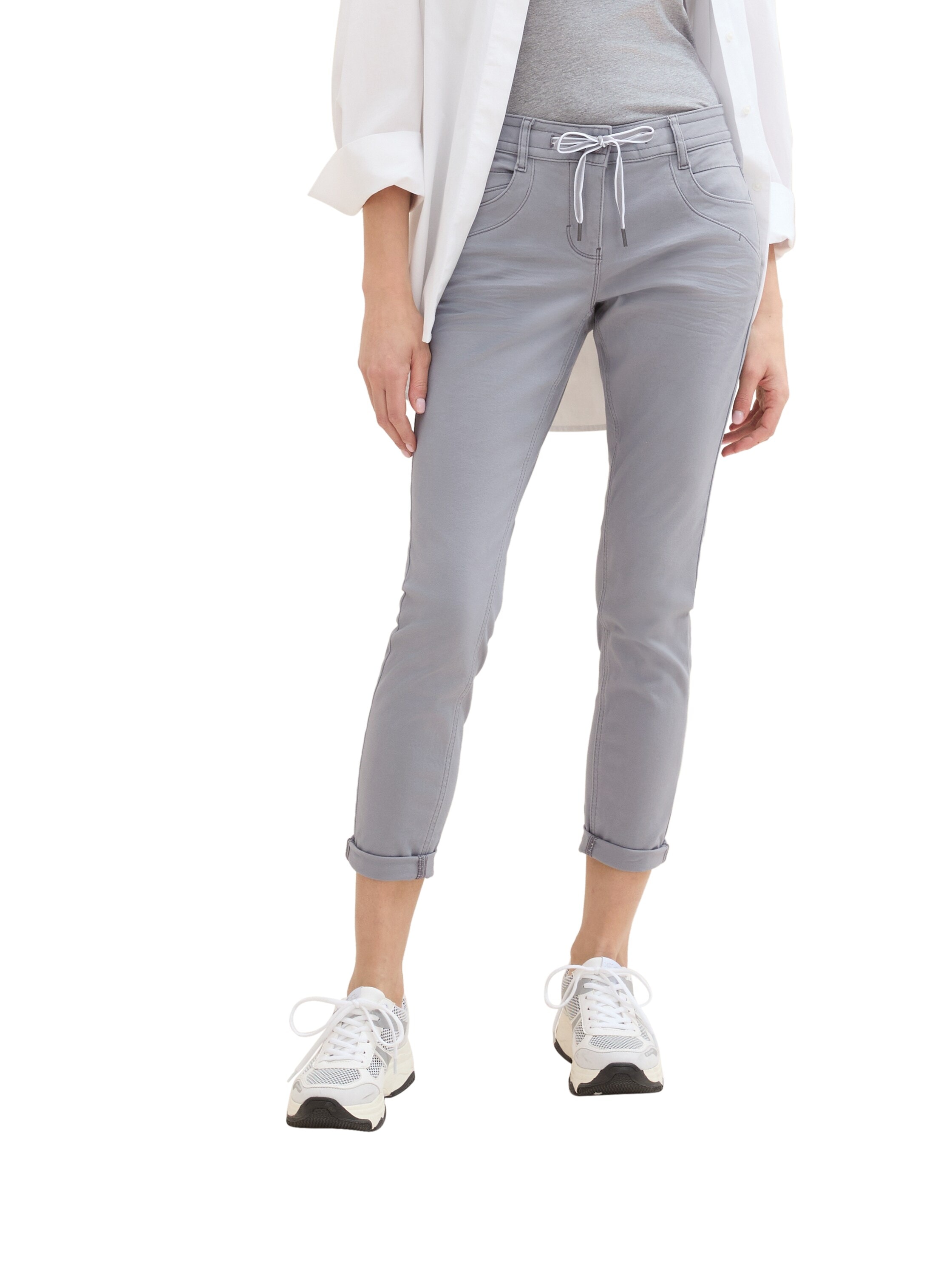 TOM TAILOR "TOM TAILOR Tapered" mit Bindeband am Bündchen
