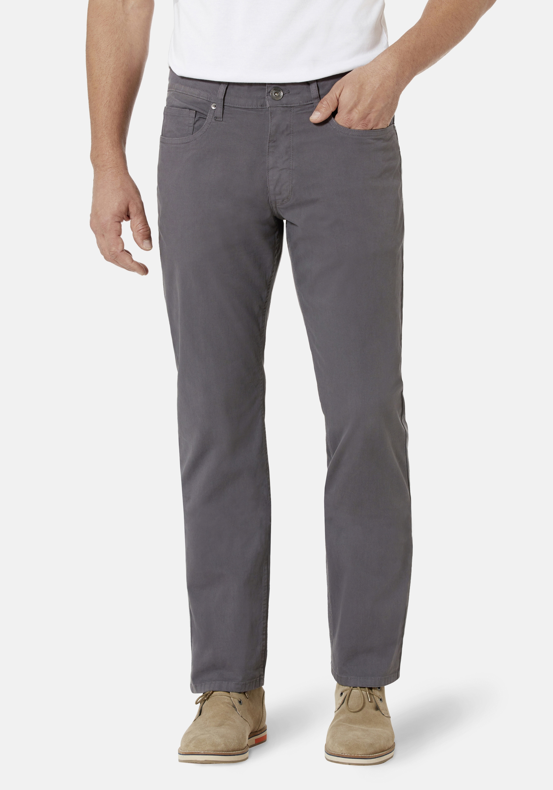 Stooker Men "Frisco Twill Straight Fit Jeans" Straight Fit Casual Clean Wash Twill Coloured Comfort Flex für Herren