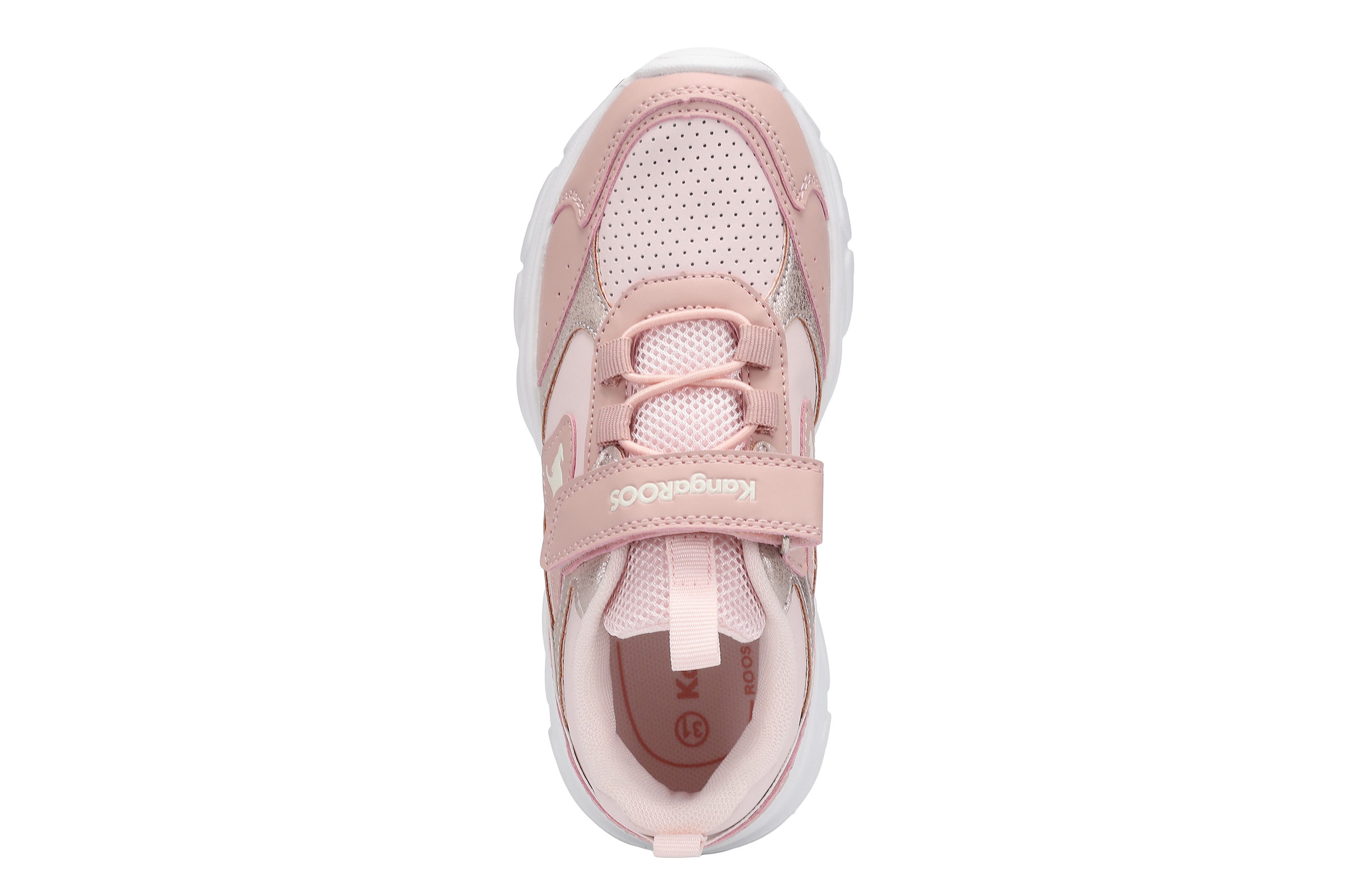 KangaROOS Sneaker »K-GU RISER EV«  für Kinder und Jugendliche, mit Klettverschluss