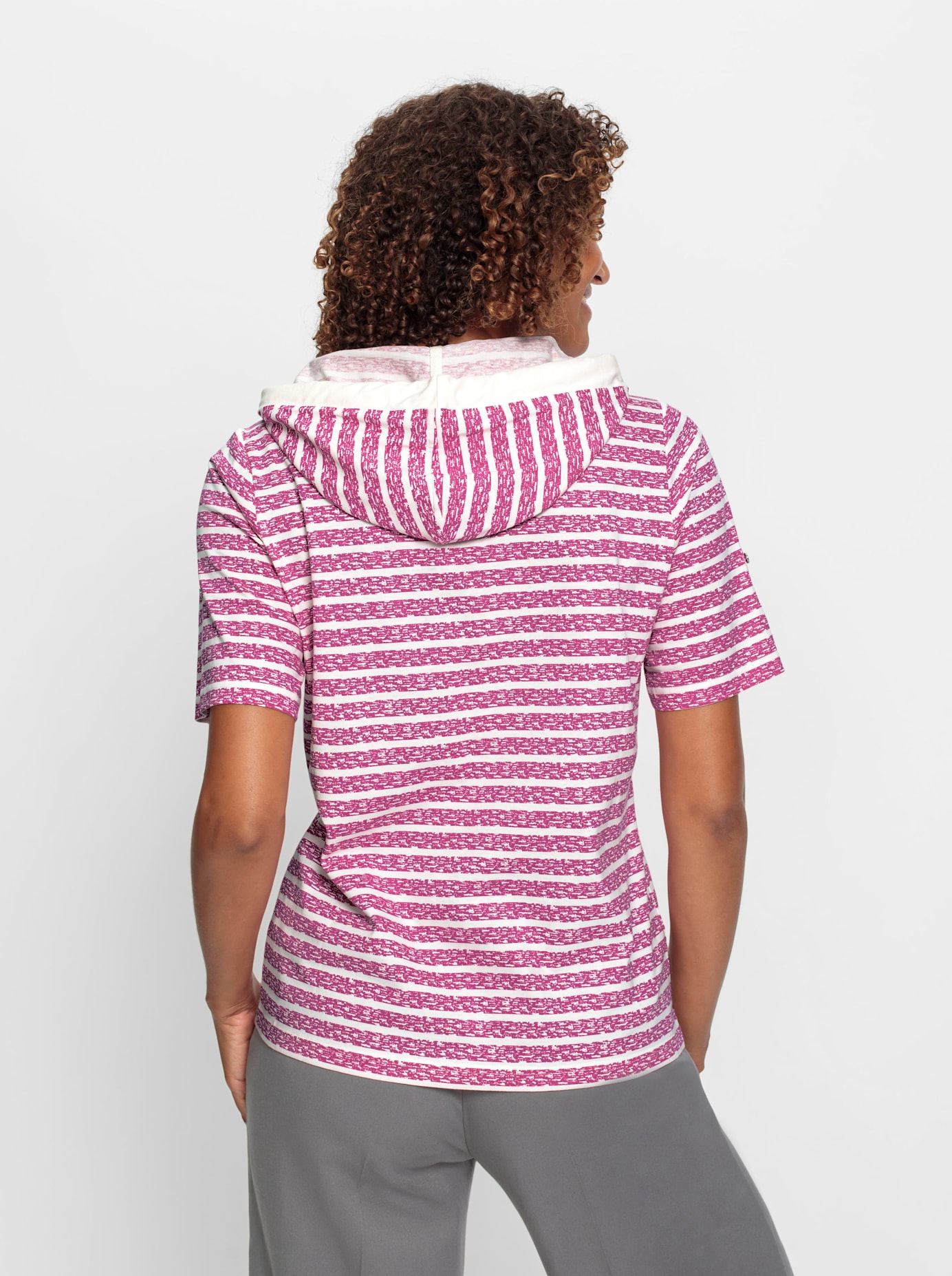 Casual Looks Kapuzenshirt "Kapuzen-Shirt" 1 Stk. tlg. günstig online kaufen