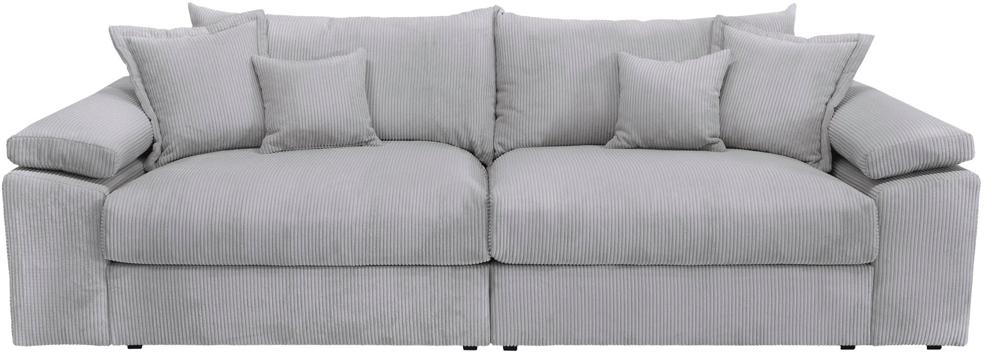 Home affaire Big-Sofa "Soft&Cosy XL - Breite 246 cm", Mega-Sofa, Cord oder günstig online kaufen