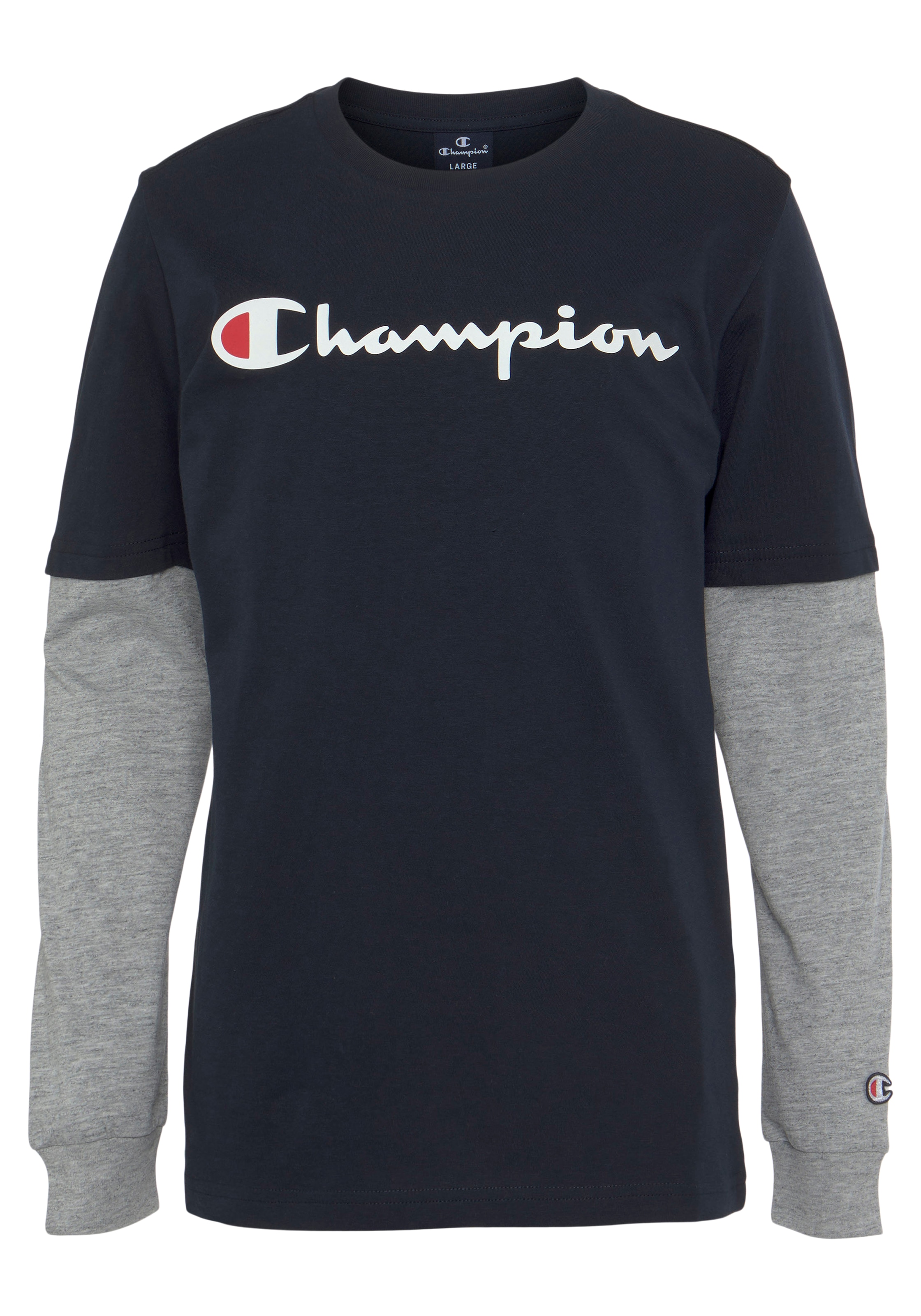Langarmshirt | Long Kinder« Logo für Black BAUR - large »Classic Champion Sleeve Friday