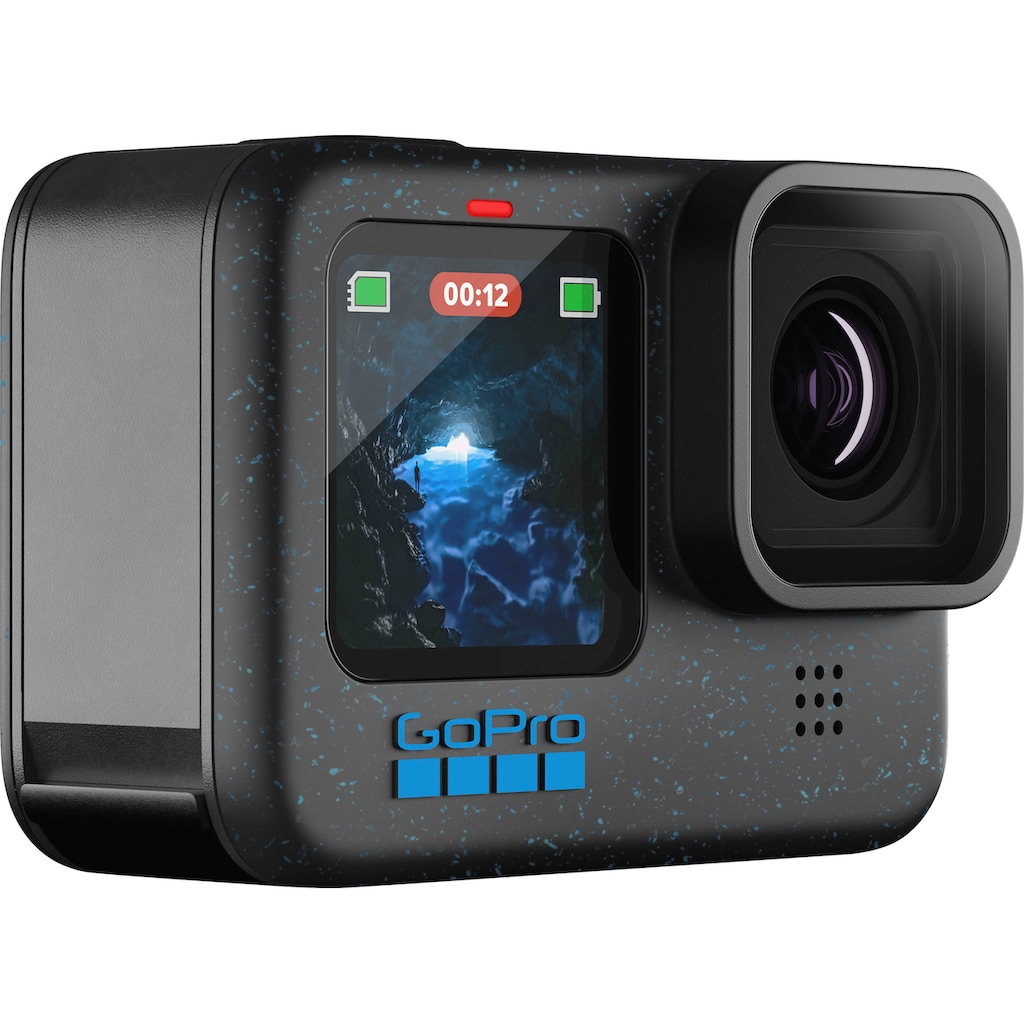 GoPro Action Cam »HERO 12«, 2 fachx opt. Zoom, 5,3K Auslösung, 156° Sichtfeld, Bildstabilisierung, HDR, wasserdicht