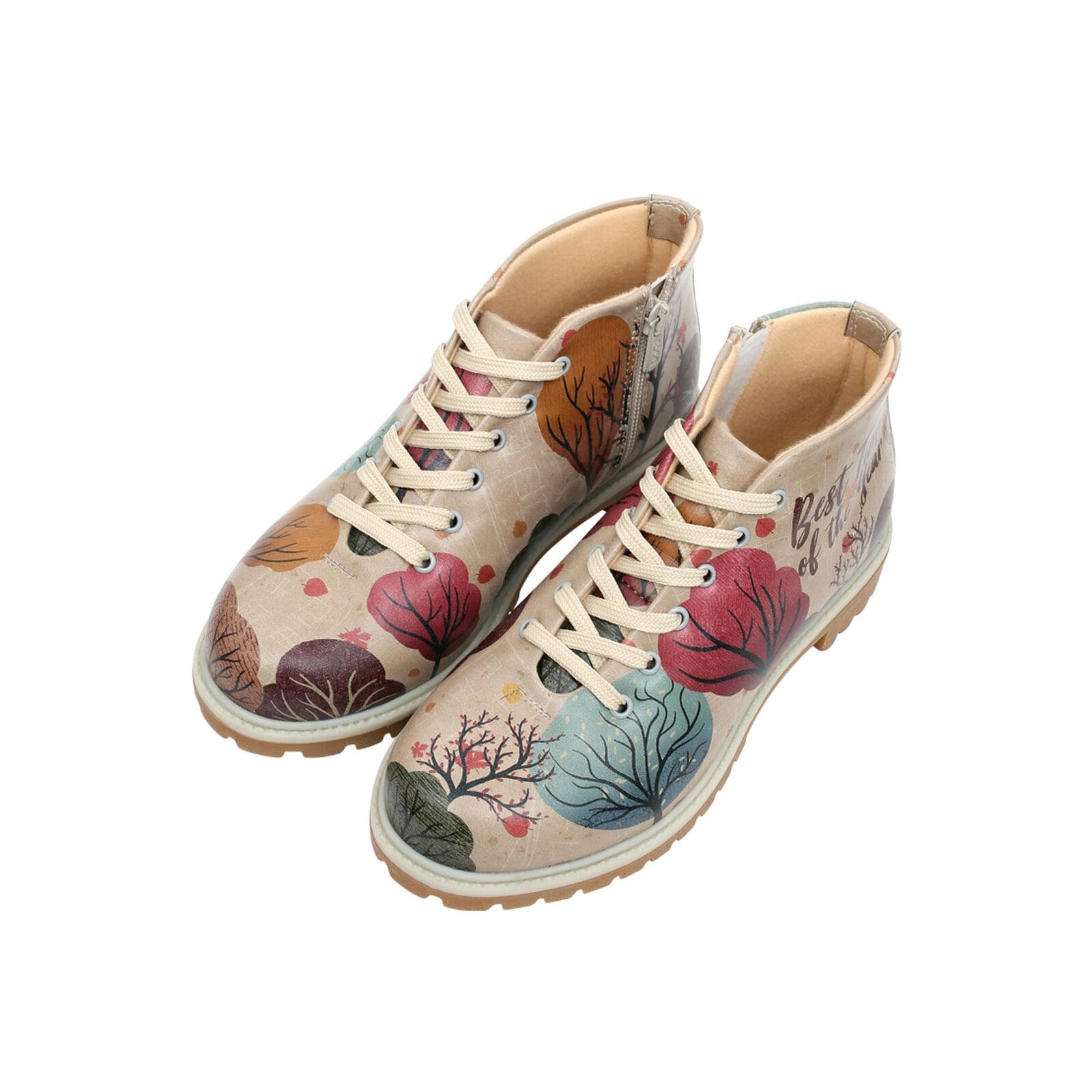 DOGO Kleiderschrank "Shortcut Boots Best Time Of The Year Damen Stiefeletten" Handgefertigt