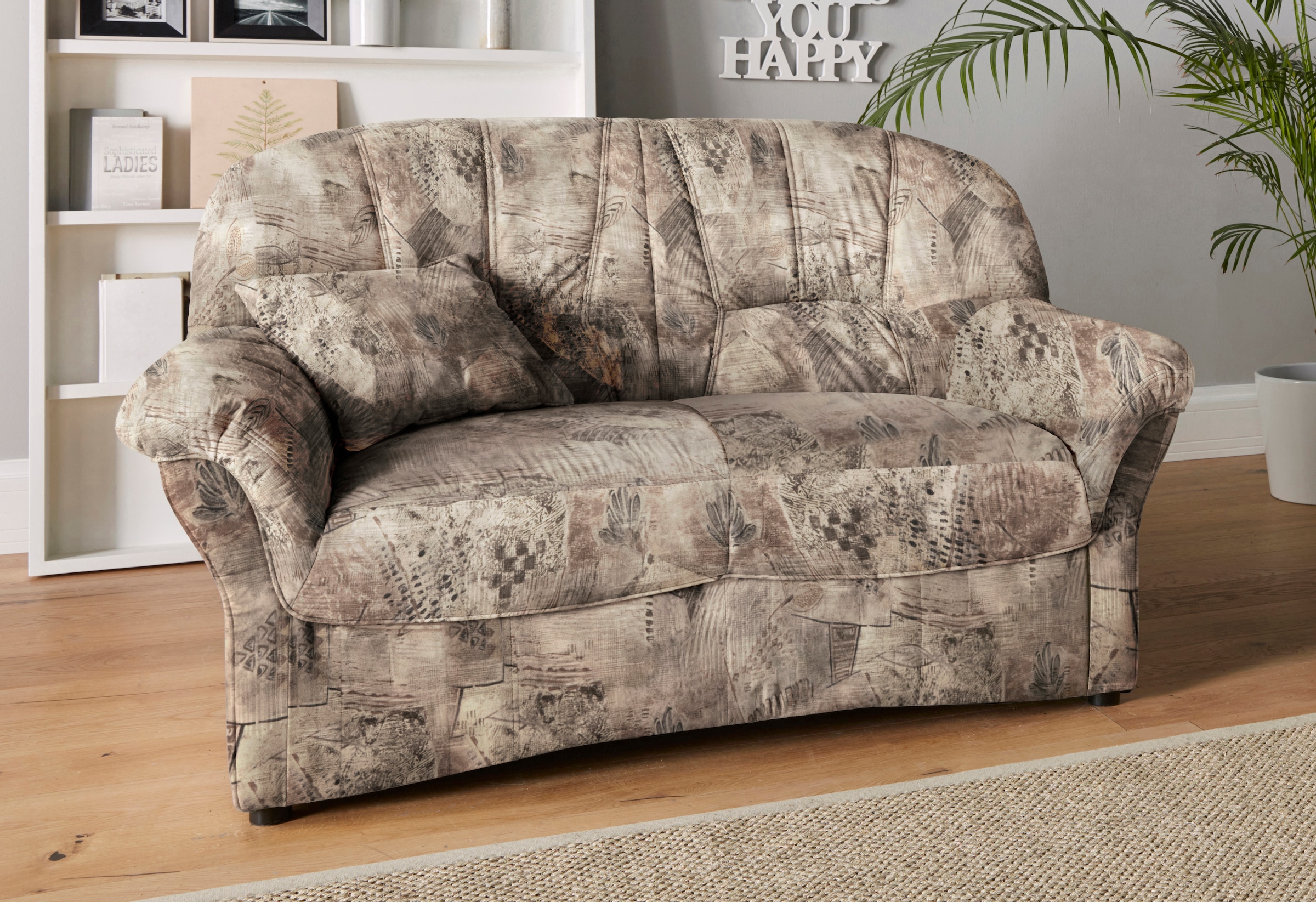 DOMO collection 3-Sitzer "Bahia Sitzbelastung 140 kg", Belastbarkeit bis 14 günstig online kaufen