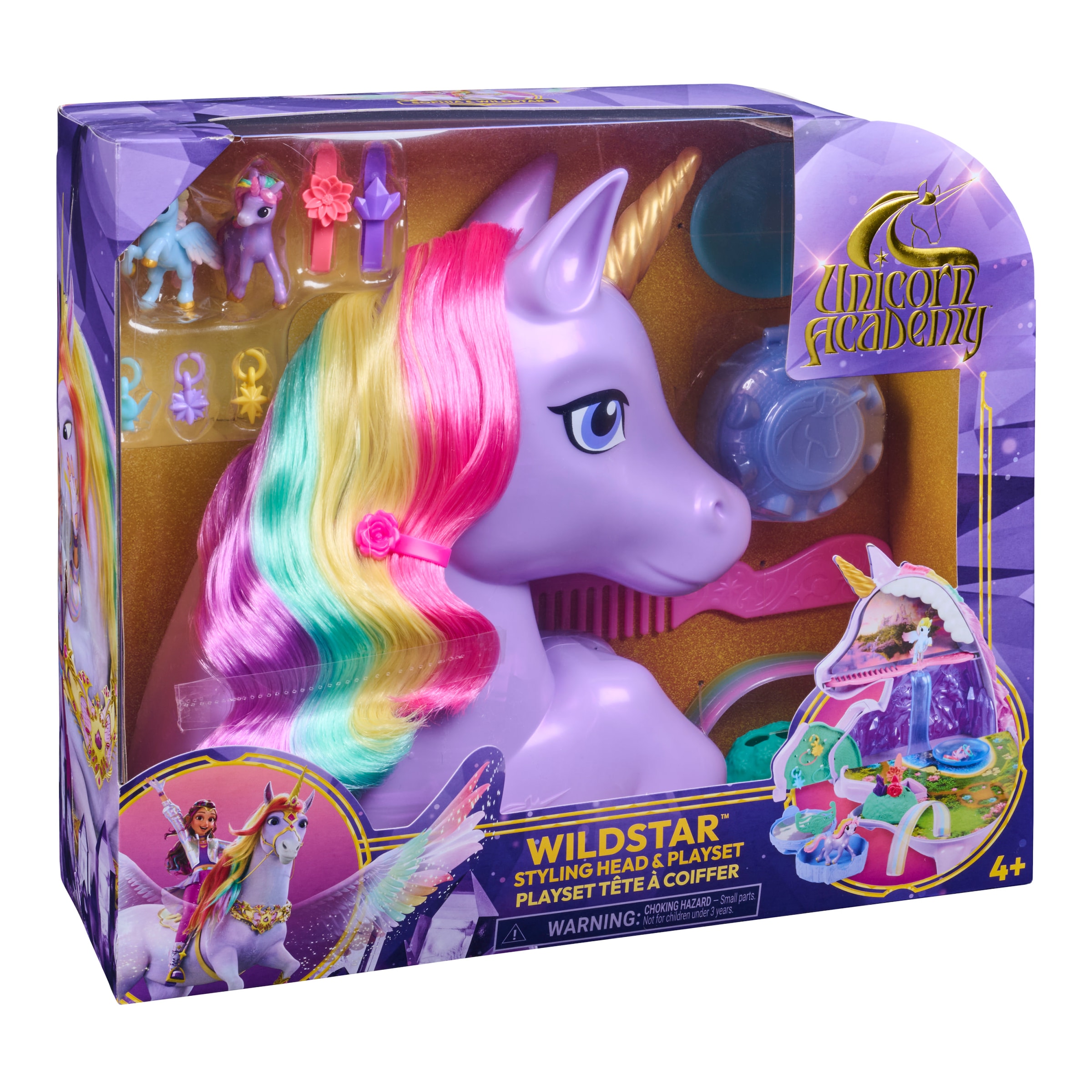 Spin Master Spielwelt »Unicorn Academy - Styling Kopf Spielset Wildstar«