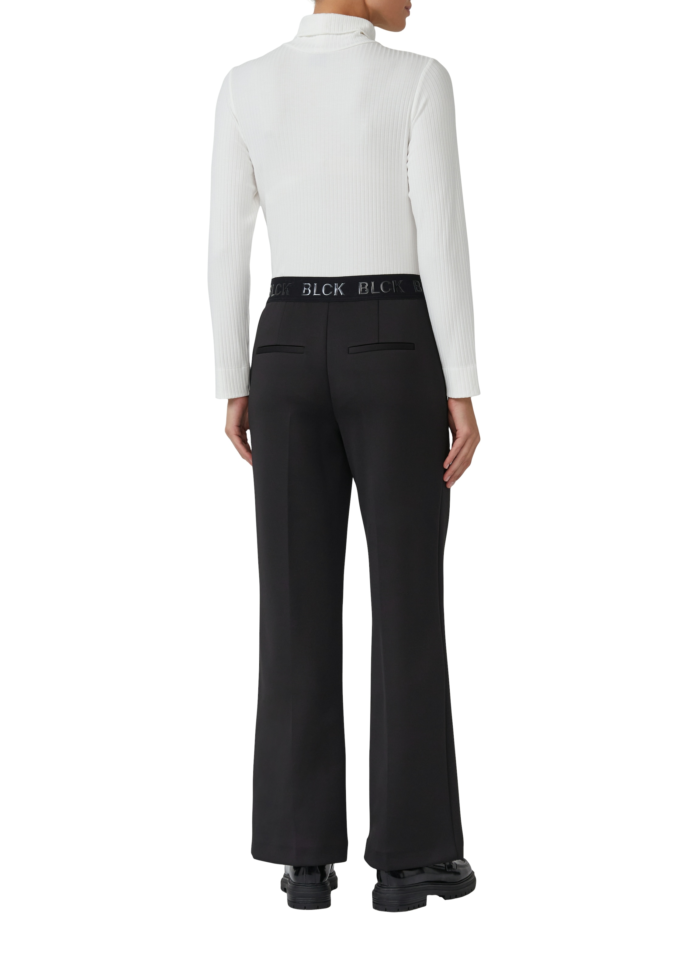s.Oliver BLACK LABEL Stoffhose, mit elastischem Bund