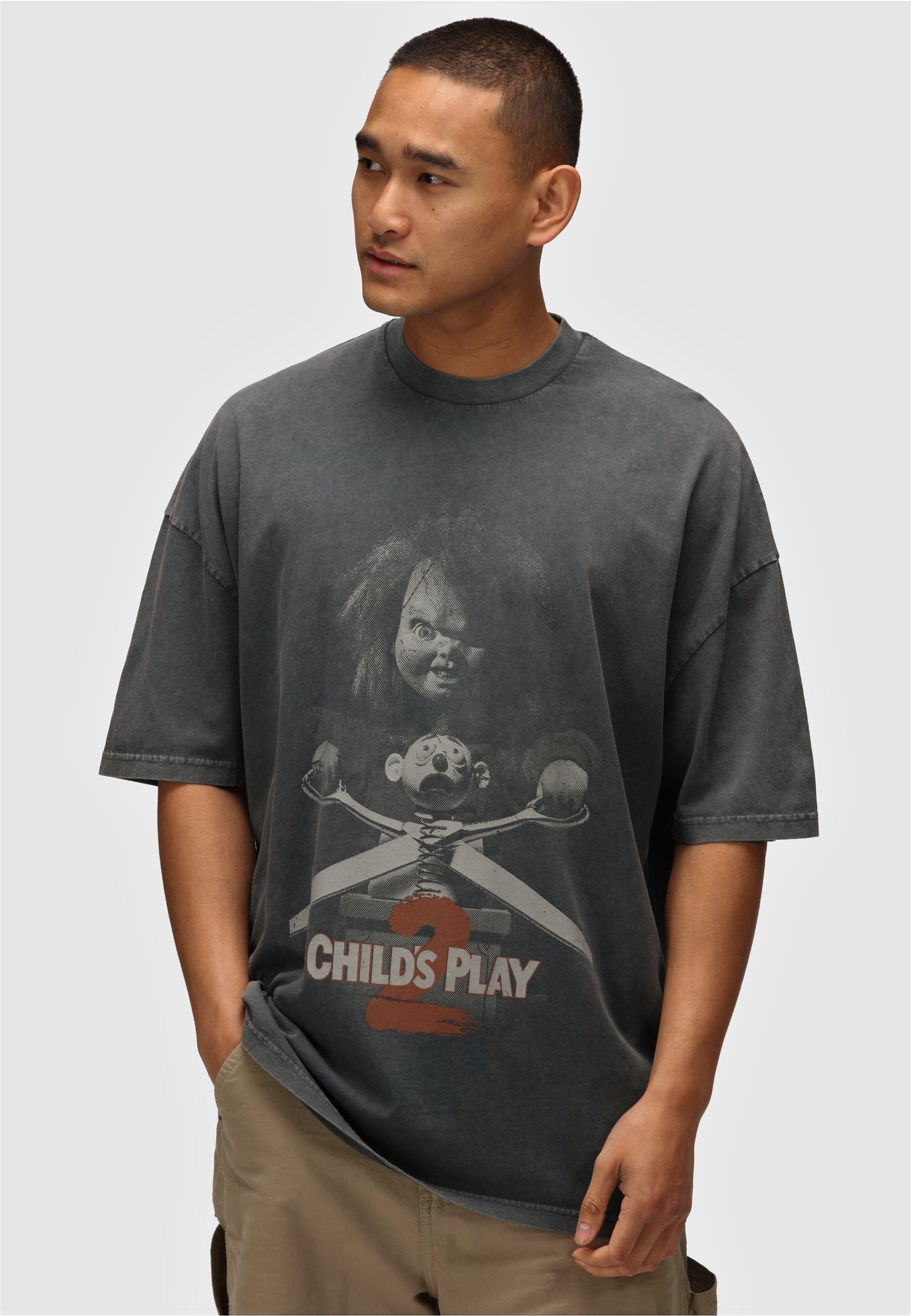 Recovered T-Shirt "Chucky 2 Childs Play", 1 Stk. mit gruseligem Chucky-Prin günstig online kaufen