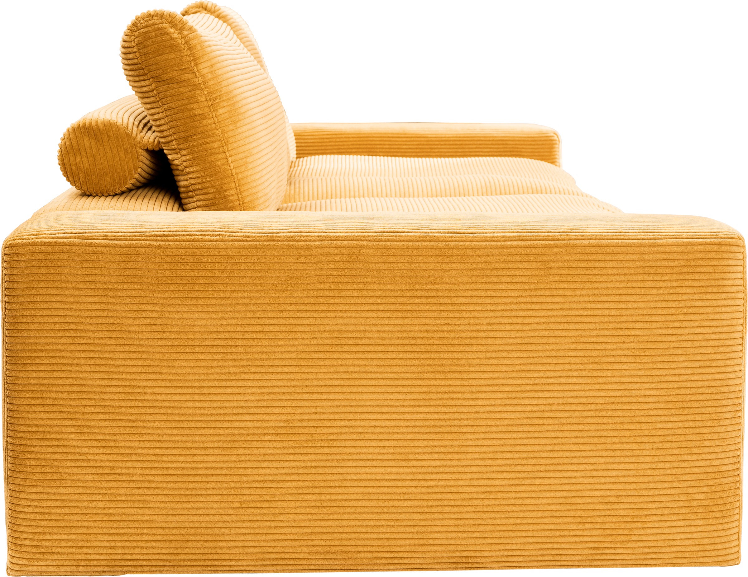alina Big-Sofa »Sandy«, 266 cm breit und 123 cm tief, in modernem Cordstoff