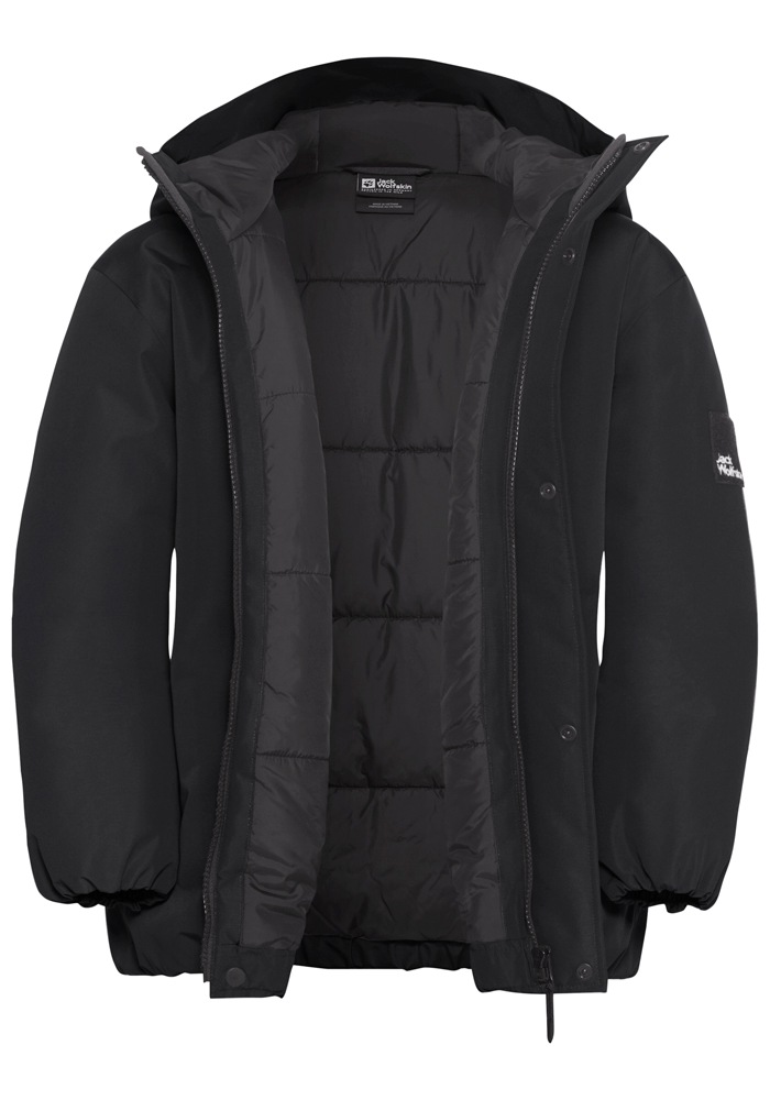 Jack Wolfskin Outdoorjacke »TEEN INS JACKET K«, mit Kapuze