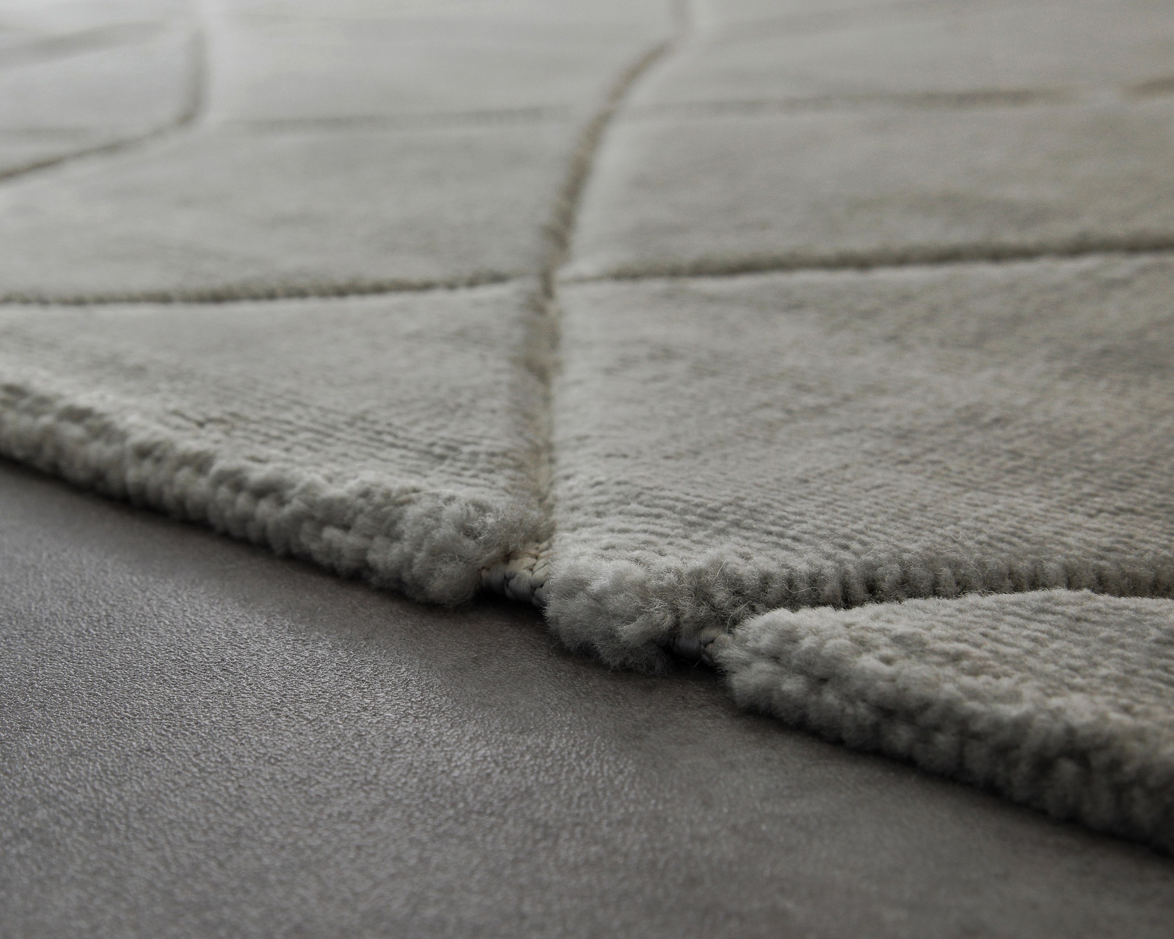 Wecon home Teppich »Unplugged, auch in quadratischer Form«, rechteckig, 10 mm Höhe, Kurzflor, Hoch Tief Struktur, gewebt, Wohnzimmer, Schlafzimmer, modern