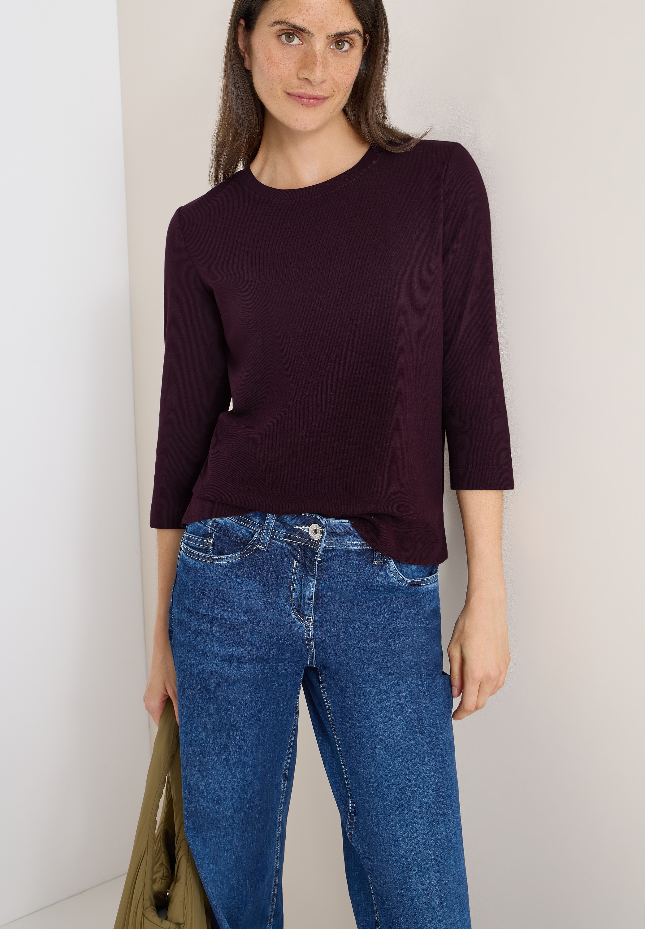 Cecil 3/4-Arm-Shirt mit 3/4-Ärmel günstig online kaufen