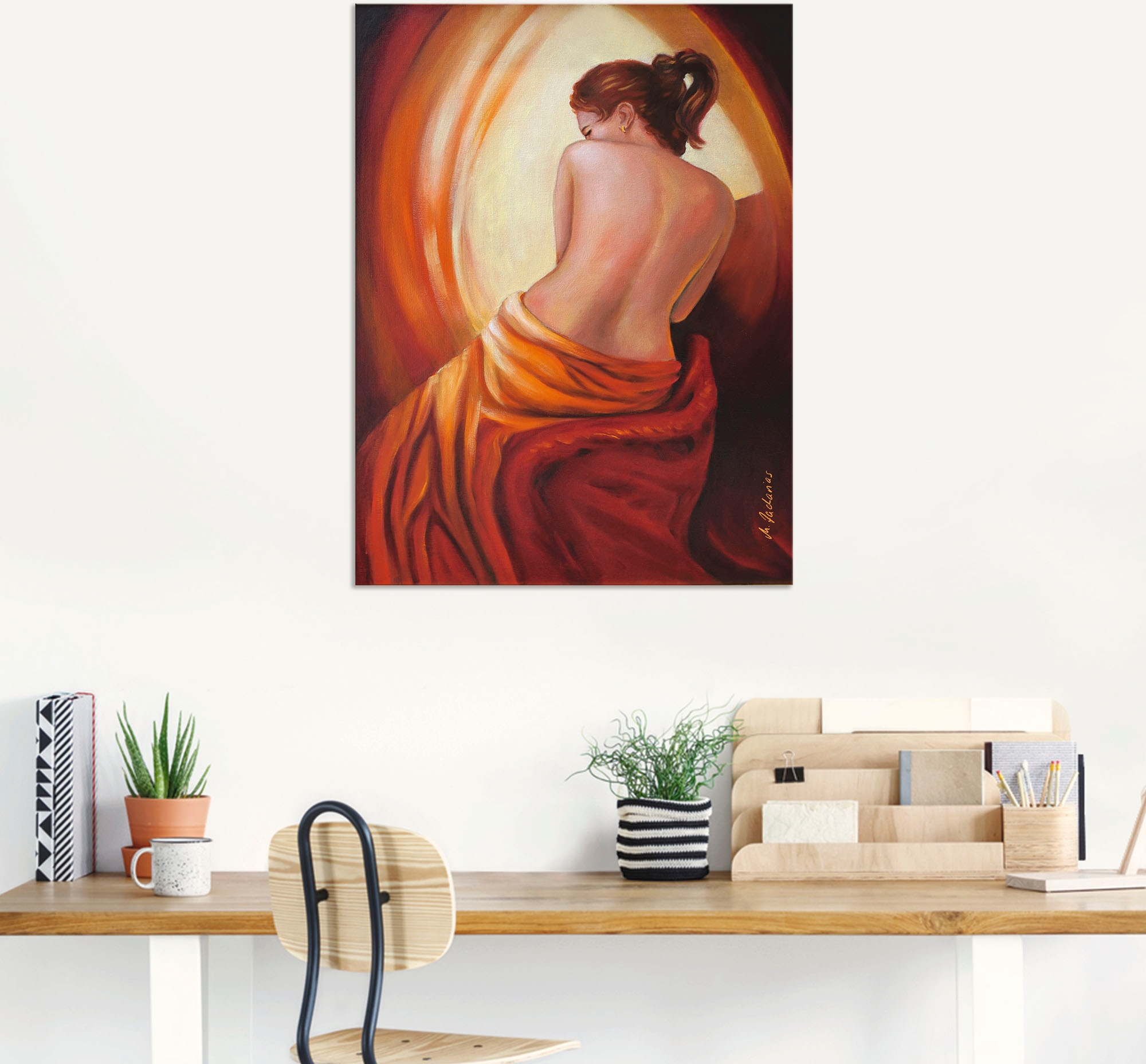 Artland Wandbild »Weiblichkeit im Licht«, Erotische Bilder, (1 St.), als Poster in verschied. Größen
