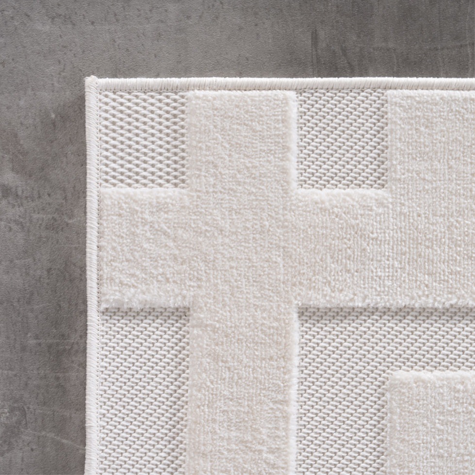 AYYILDIZ TEPPICHE DOHA 1656 Beige Rectangular Rug 200x290cm 3