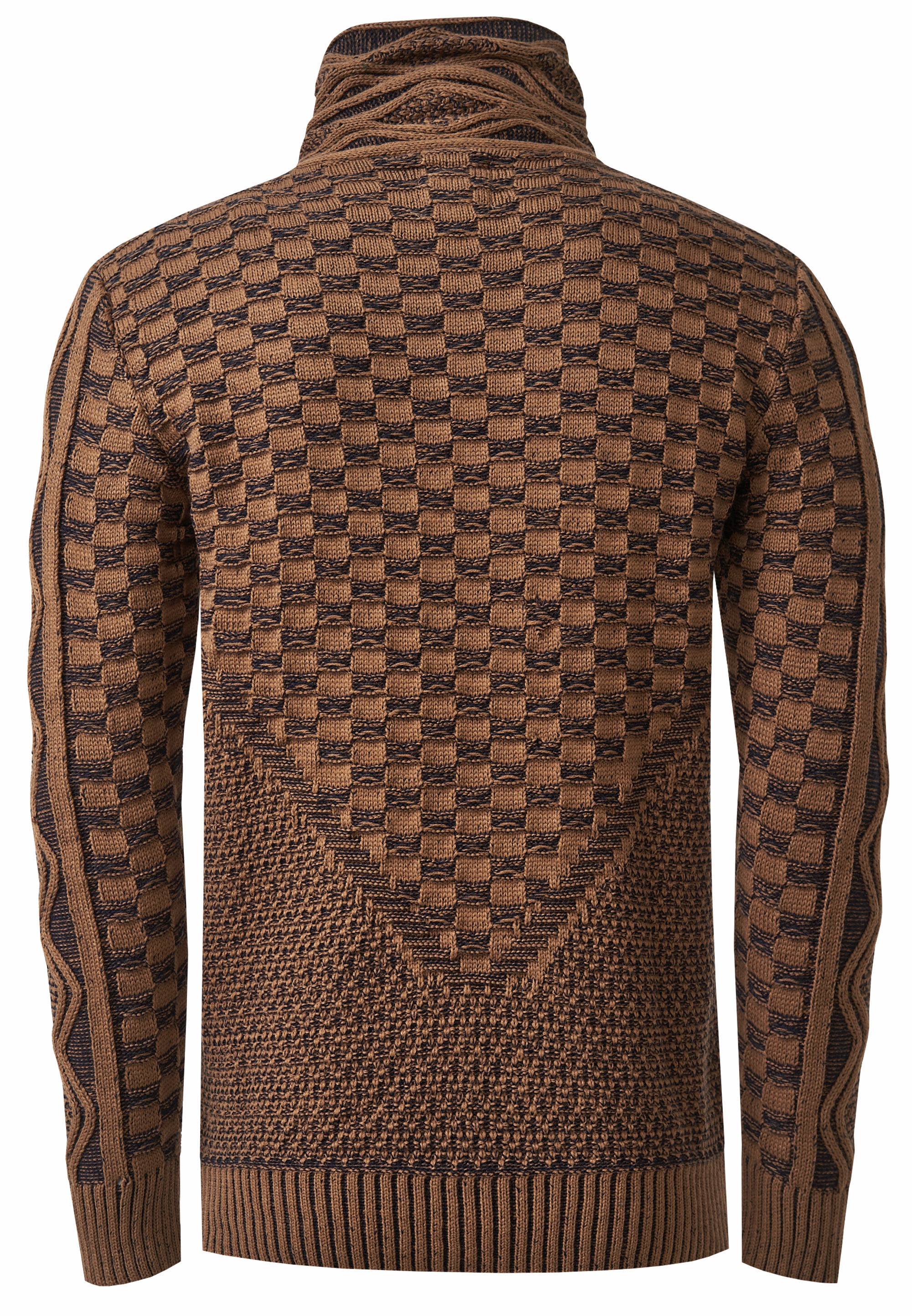 Rusty Neal Strickpullover, mit extravagantem Schalkragen