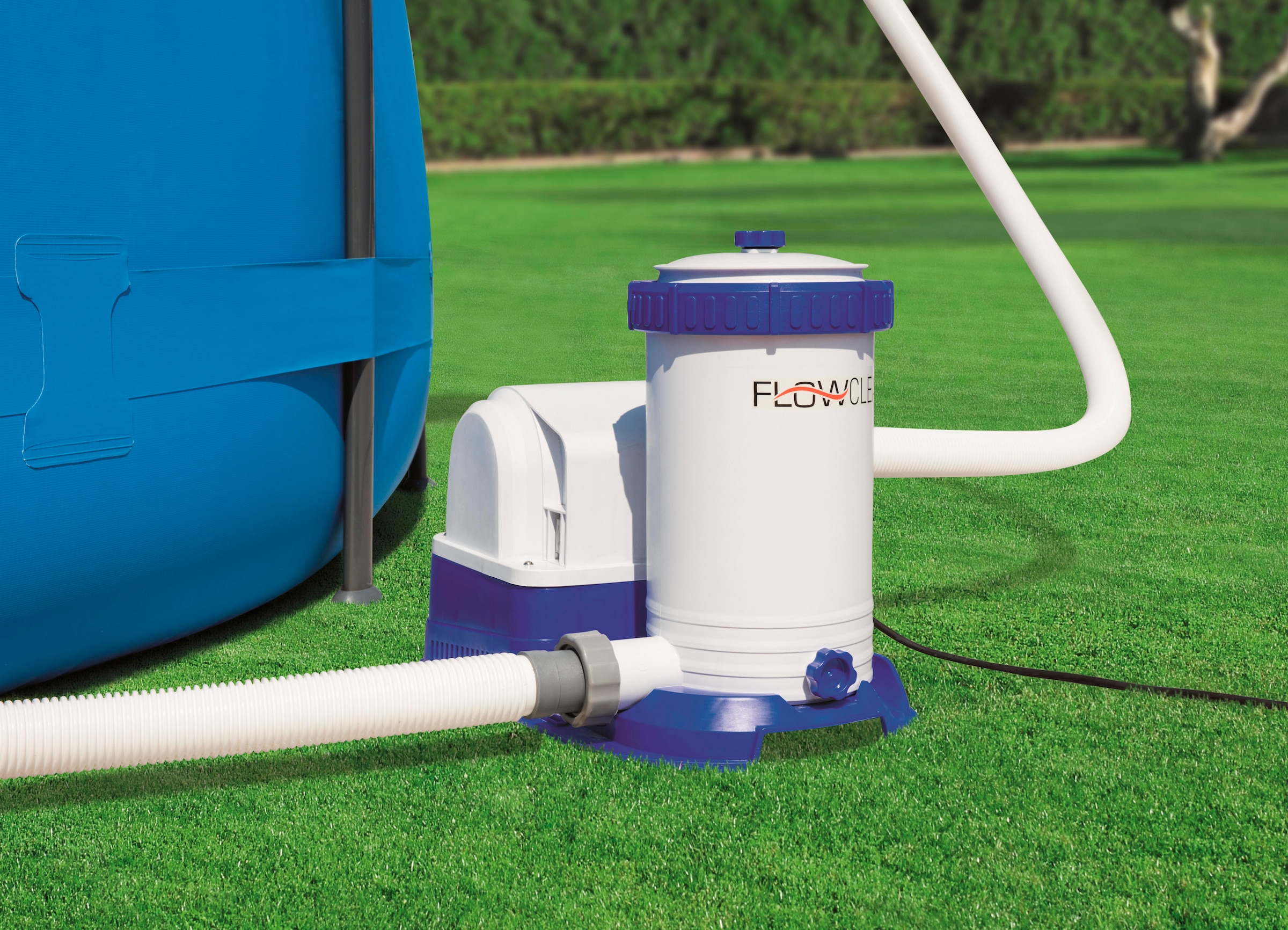 Bestway Kartuschen-Filterpumpe »Flowclear™«, Pumpenleistung ca. 9.463 Liter pro Stunde
