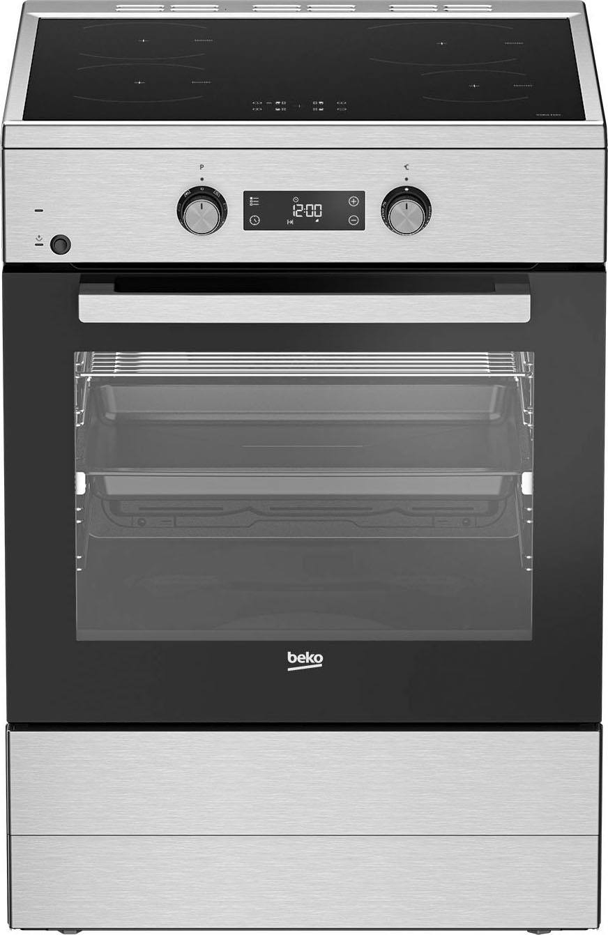 BEKO Induktions-Standherd "FSM69301SXT 7724086781", mit 1-fach-Teleskopauszug