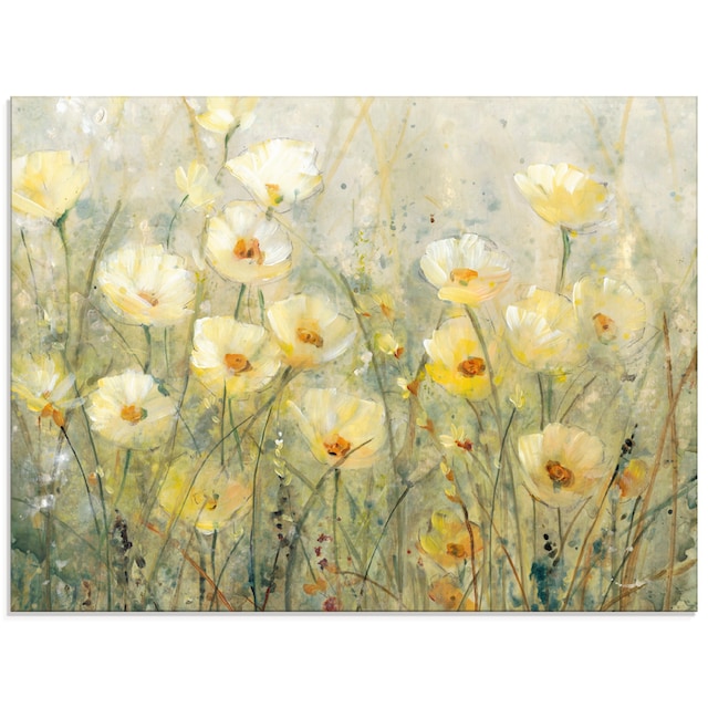 Artland Glasbild »Sommer in voller Blüte I«, Blumenwiese, (1 St.), in  verschiedenen Größen bestellen | BAUR