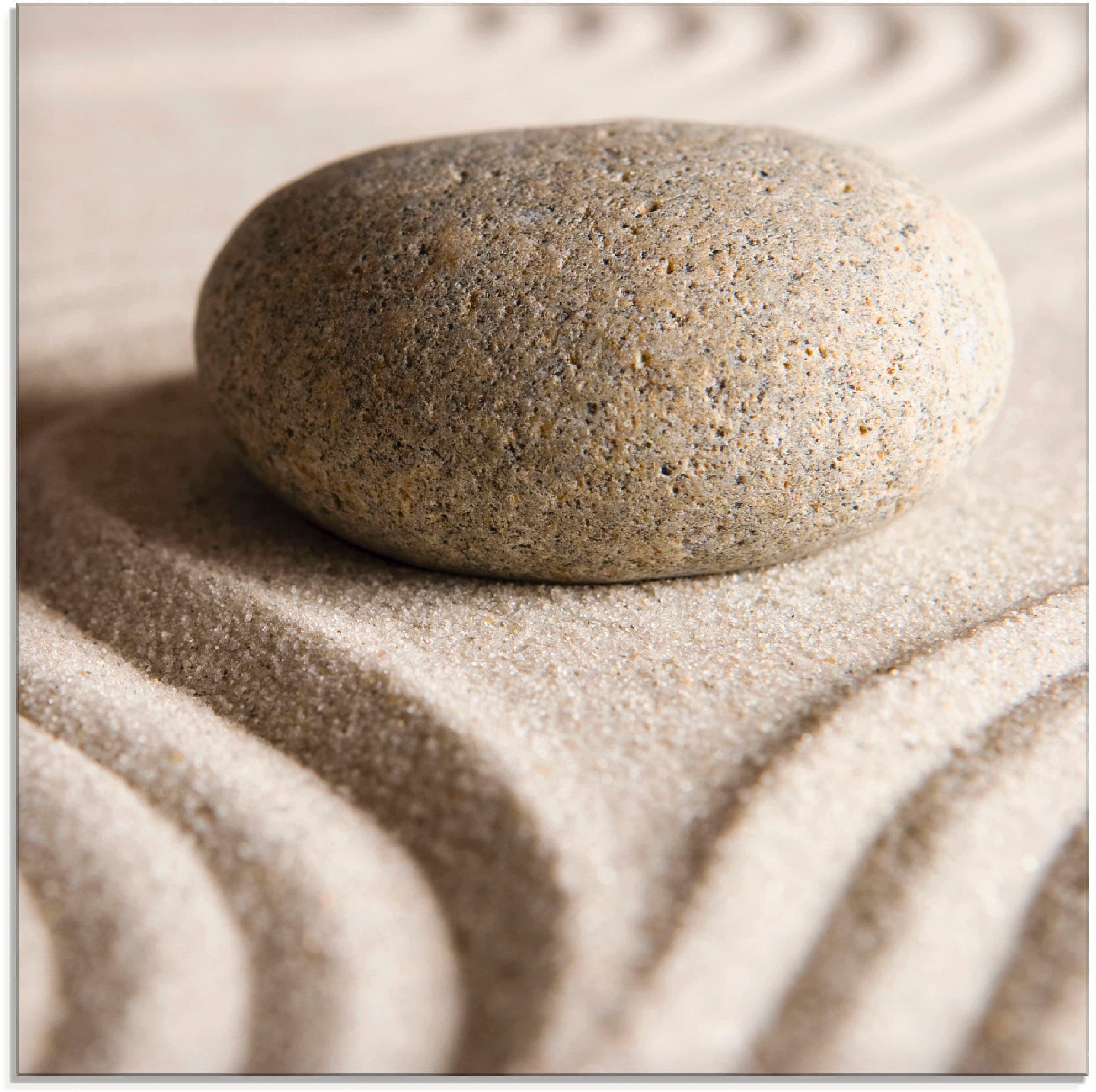 Artland Glasbild "Zen Stein" Zen 1 Stk. tlg. in verschiedenen Größen günstig online kaufen