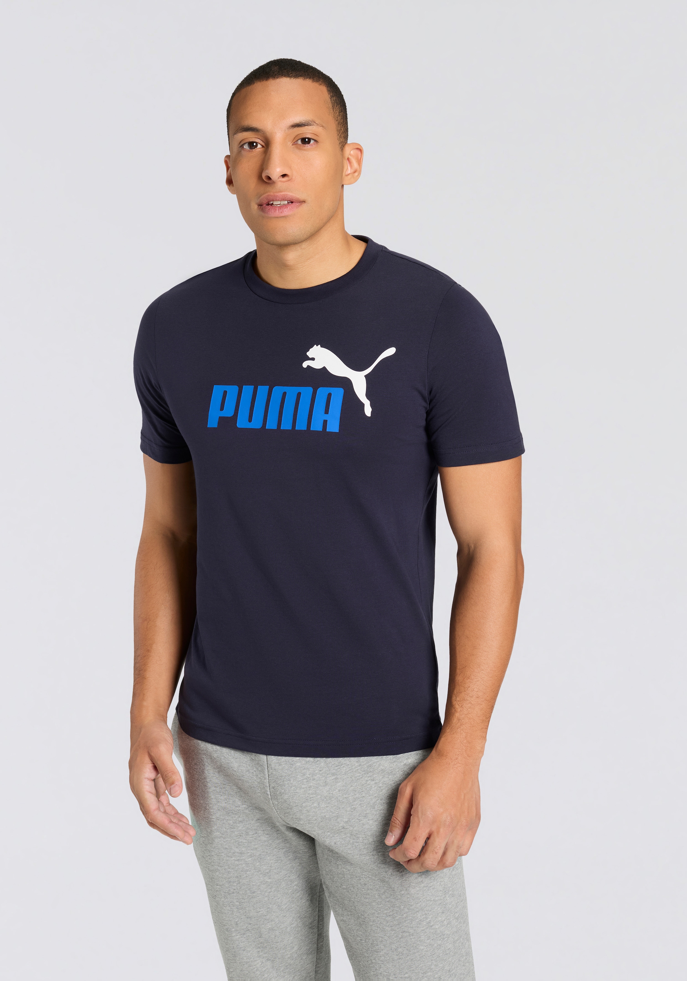 PUMA T-Shirt "GRAPHICS 2 COLOR NO. 1 LOGO TEE" Regular Fit, sportlicher Sti günstig online kaufen