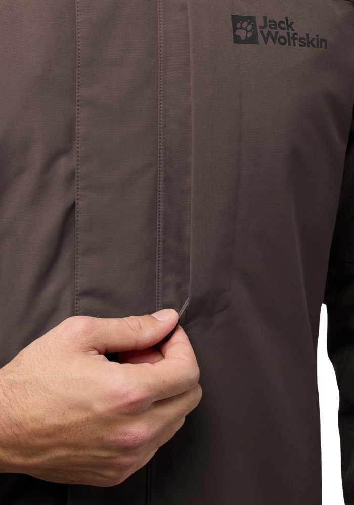 Jack Wolfskin 3-in-1-Funktionsjacke »ROMBERG 3IN1 JKT M«, mit Kapuze