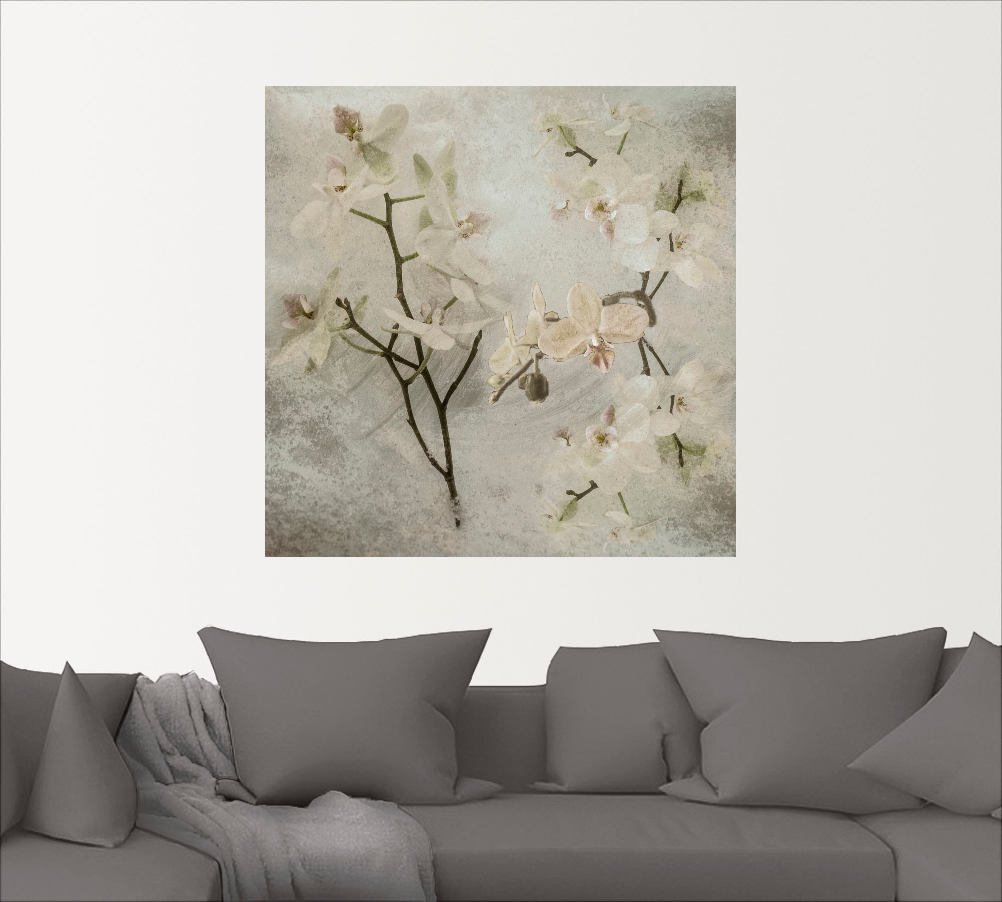 Artland Wandbild "Orchideen", Blumen, (1 St.), als Leinwandbild, Poster, Wa günstig online kaufen