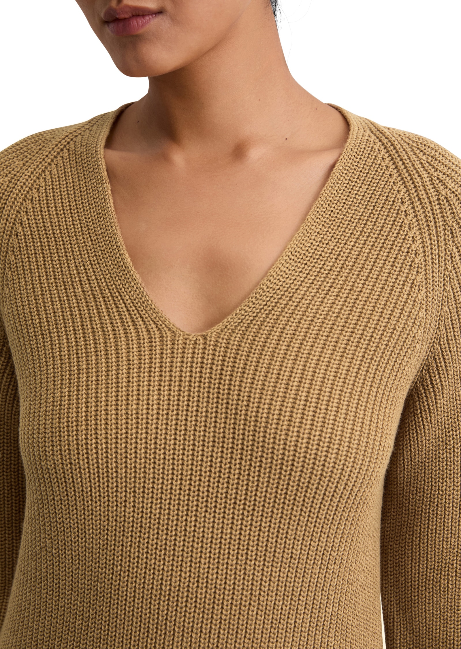 Marc O'Polo Strickpullover »aus softem Baumwoll-Garn«