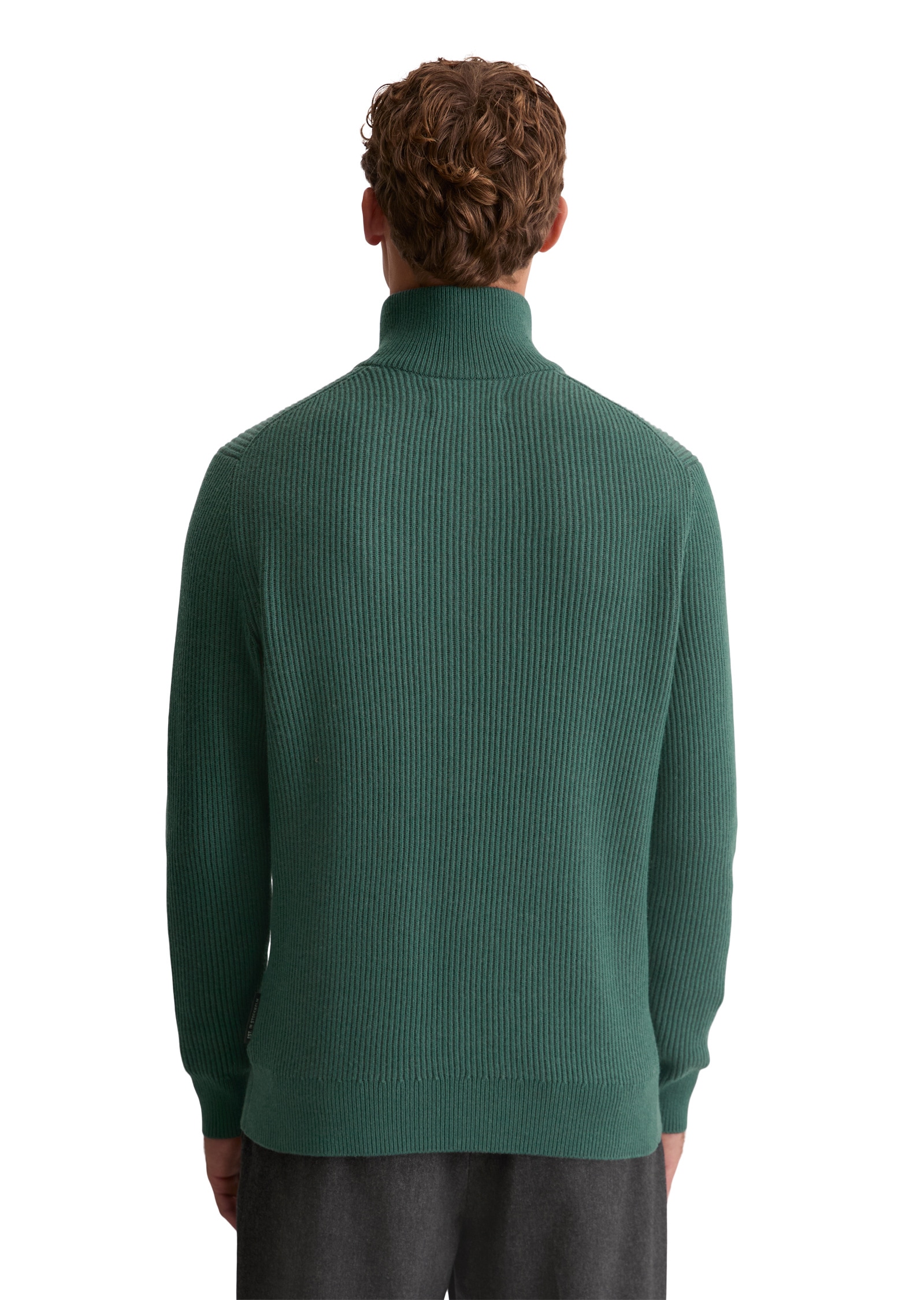 Marc O'Polo Strickpullover »aus Baumwoll-Schurwoll-Mix«