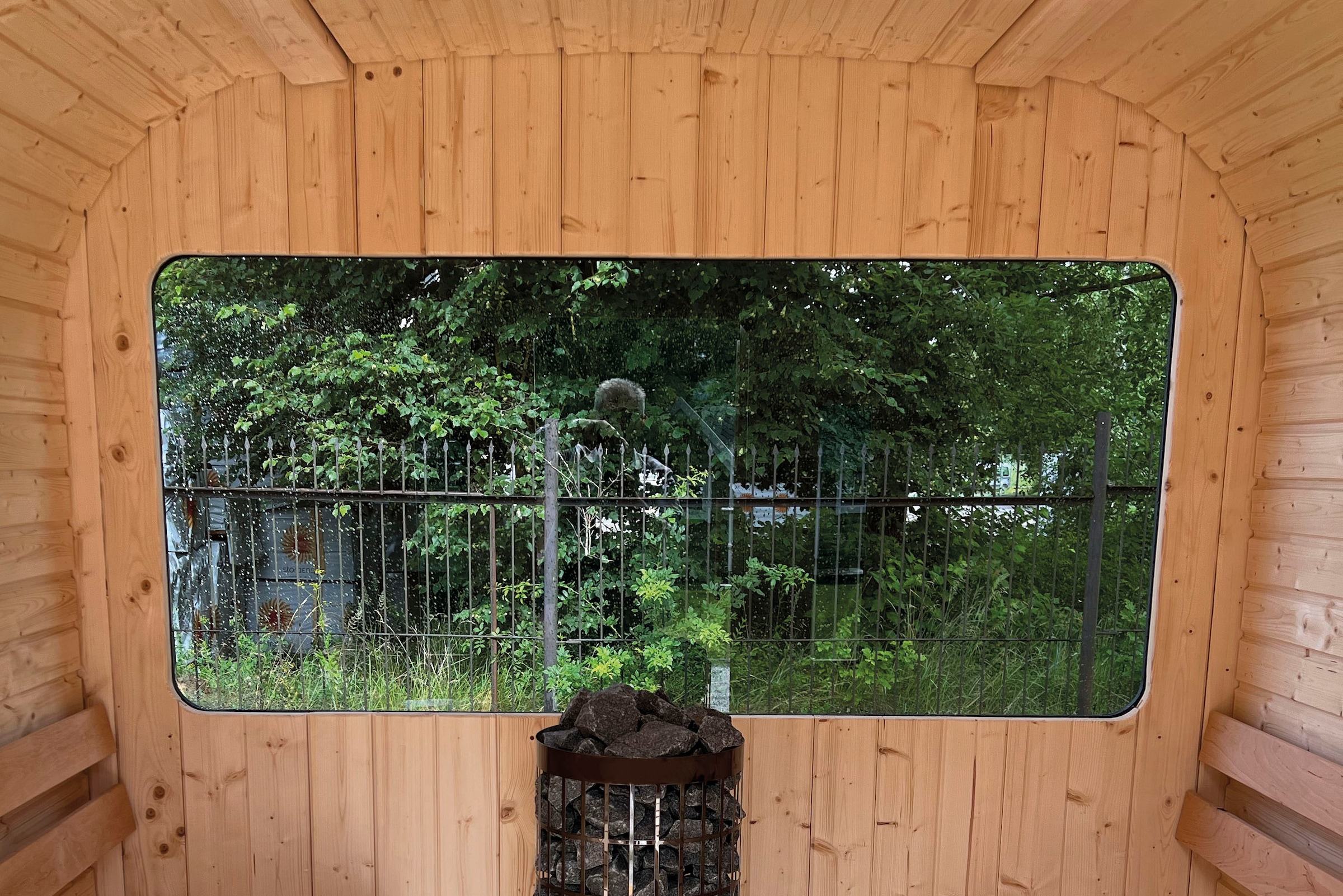 Fenster »Rückwand-Fenster«, für Sauna Luago 2x2