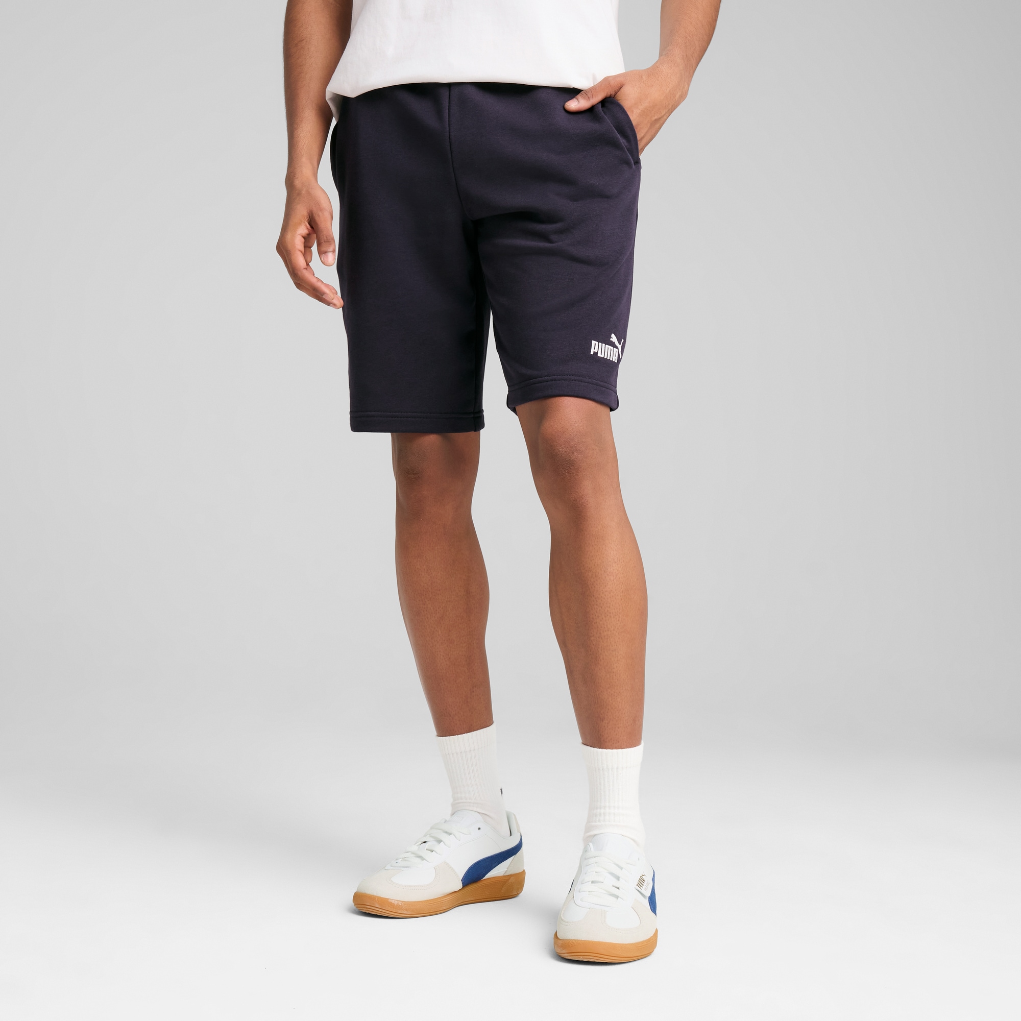 PUMA Trainingsshorts "ESS NO. 1 LOGO SHORTS 10"", Sweatshorts mit weichem F günstig online kaufen