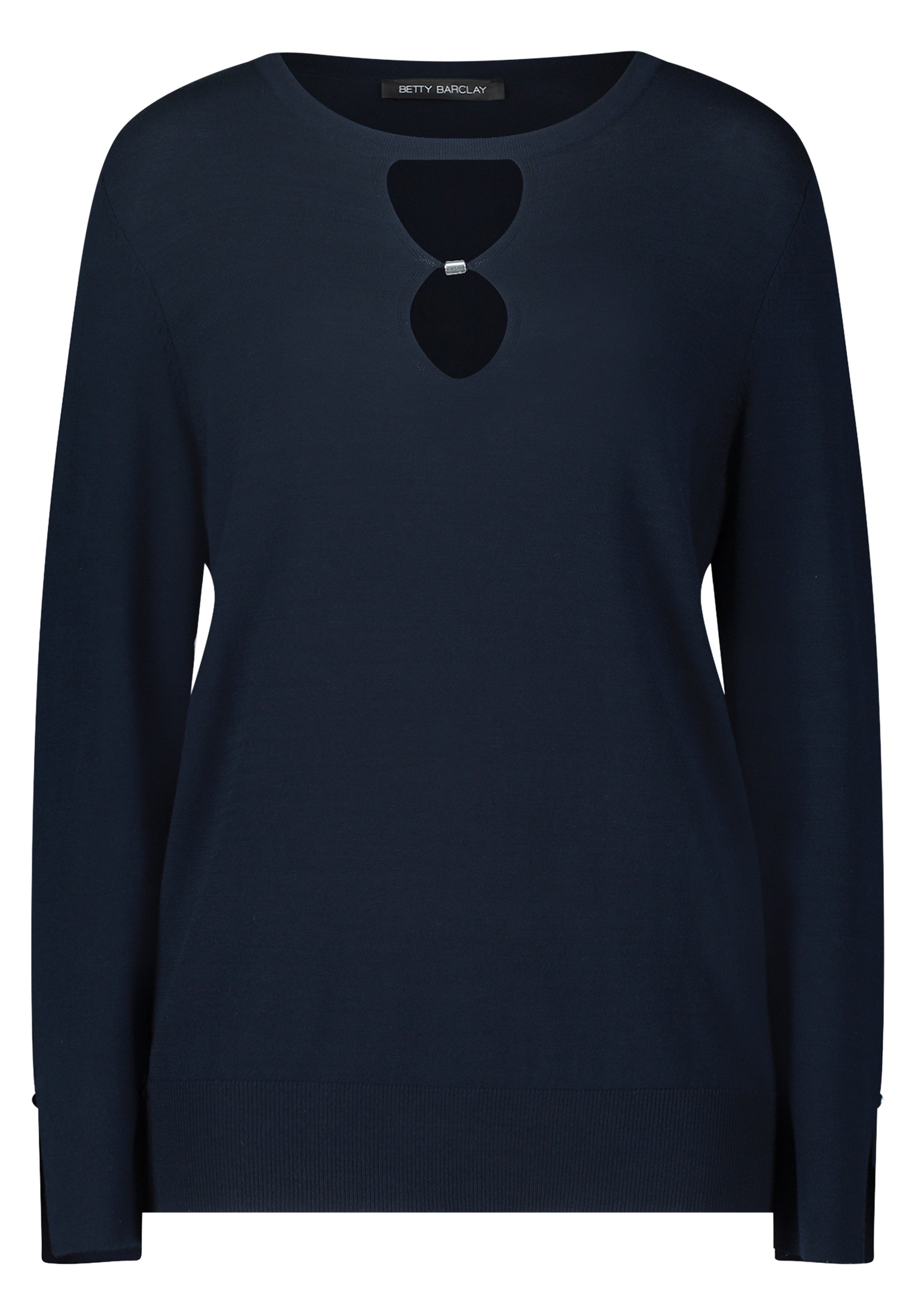 Betty Barclay Strickpullover »Betty Barclay Feinstrickpullover mit Cut-Outs«, (1 tlg.), Dekoelemente