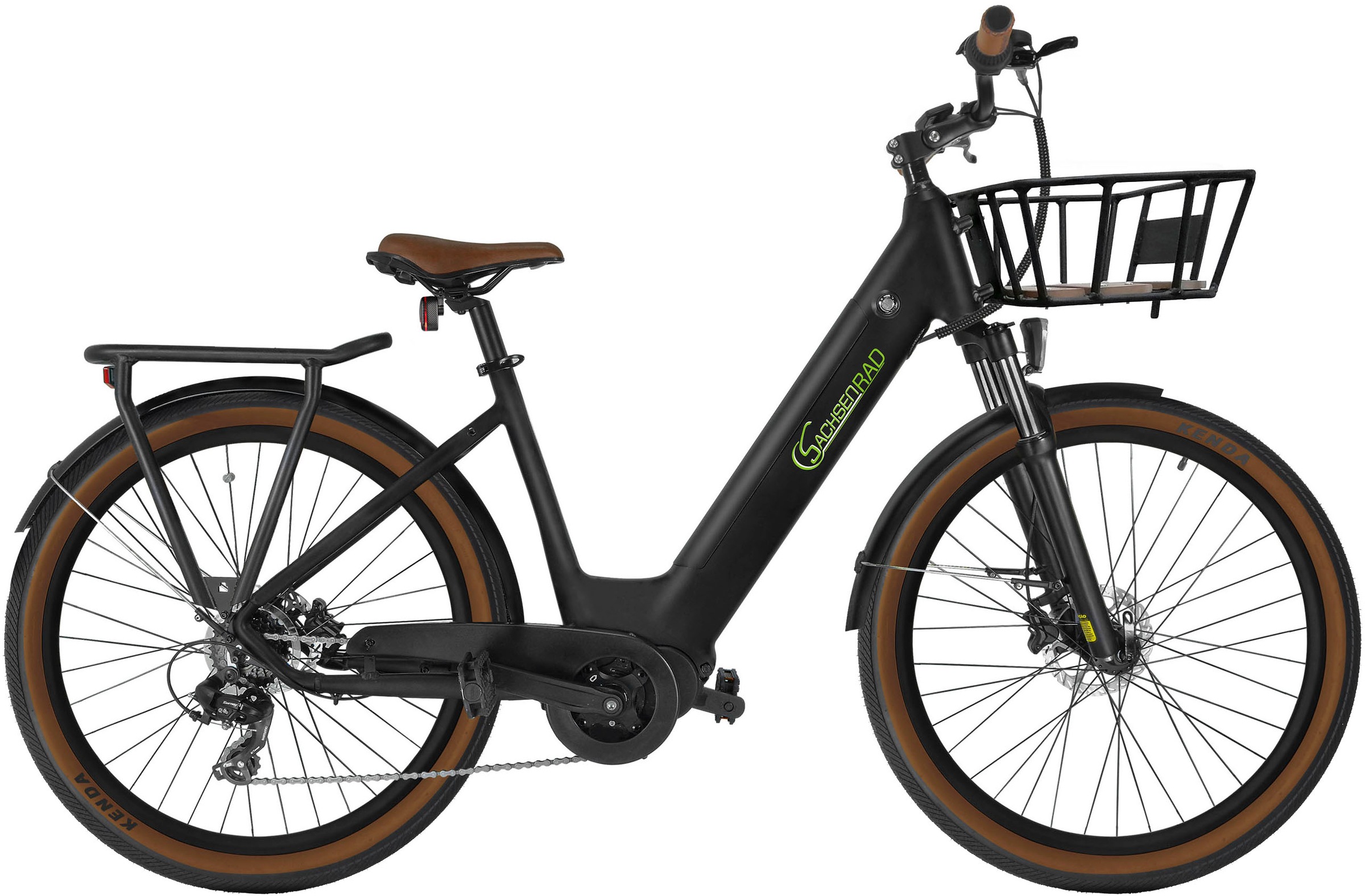 SachsenRad Fahrradkorb »Fahrradkorb für C5 F6 R8 Flex III«