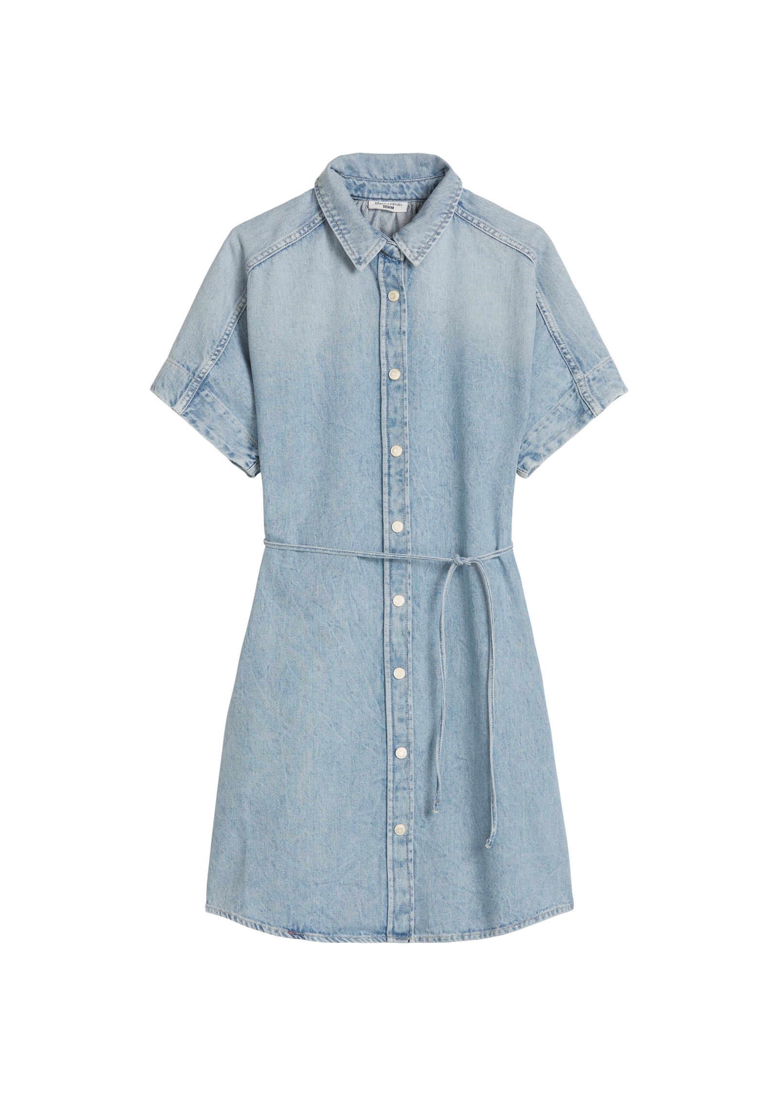 Marc O'Polo DENIM Hemdblusenkleid »aus reiner Baumwolle«