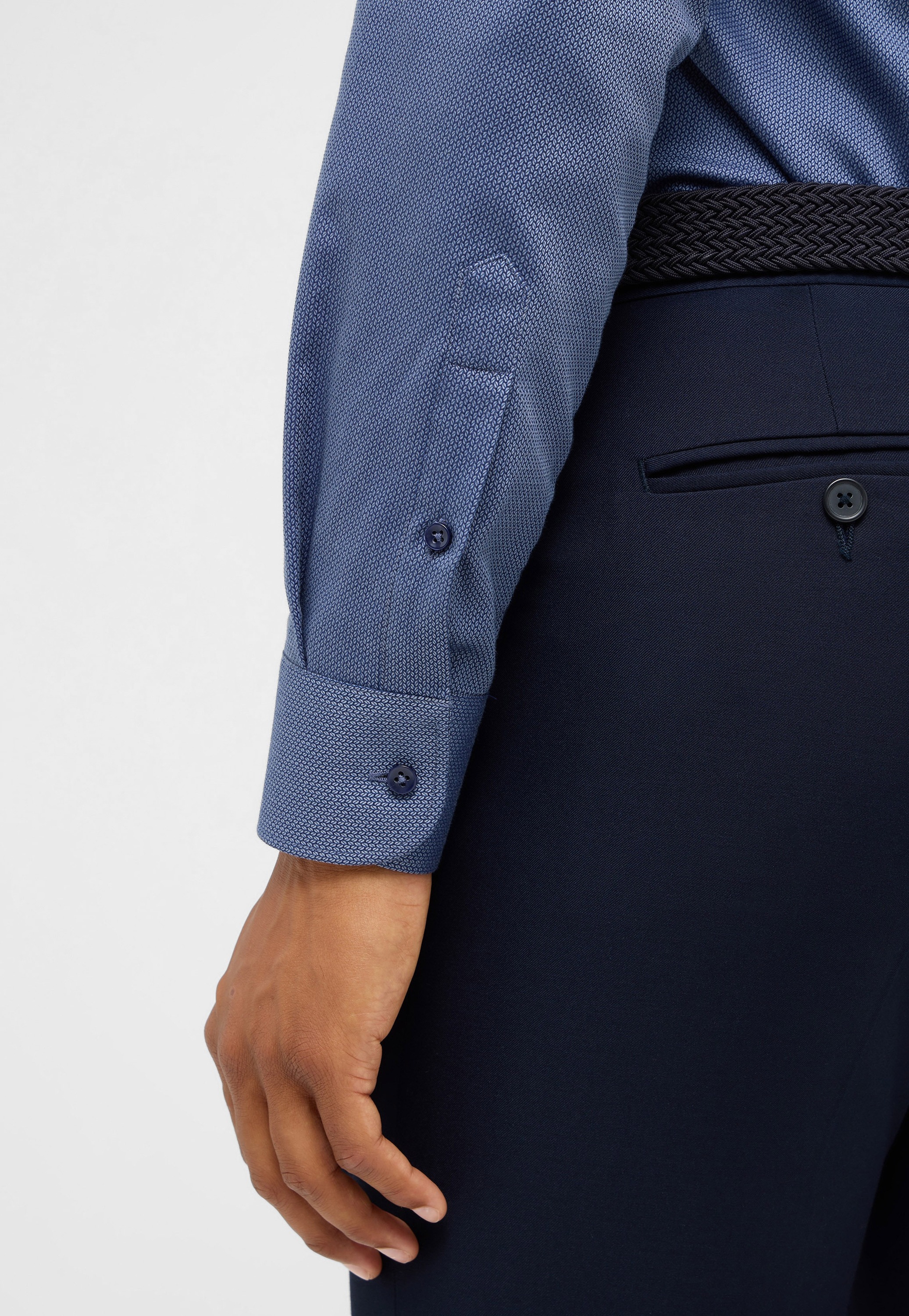 Thumbnail - Eterna Langarmhemd "SLIM FIT", NON IRON (bügelfrei)