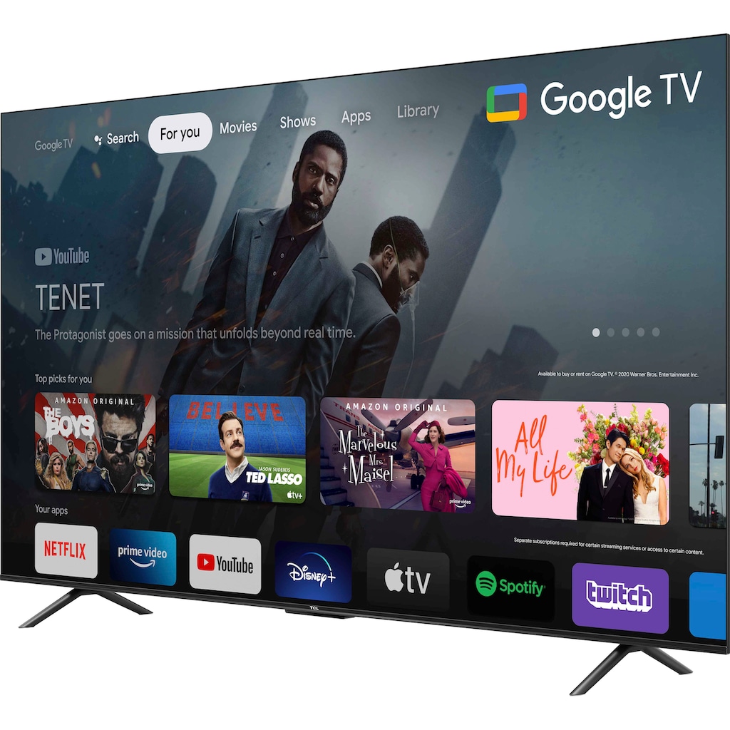 TCL LED-Fernseher »75P631X2«, 189 cm/75 Zoll, 4K Ultra HD, Android TV-Google TV-Smart-TV