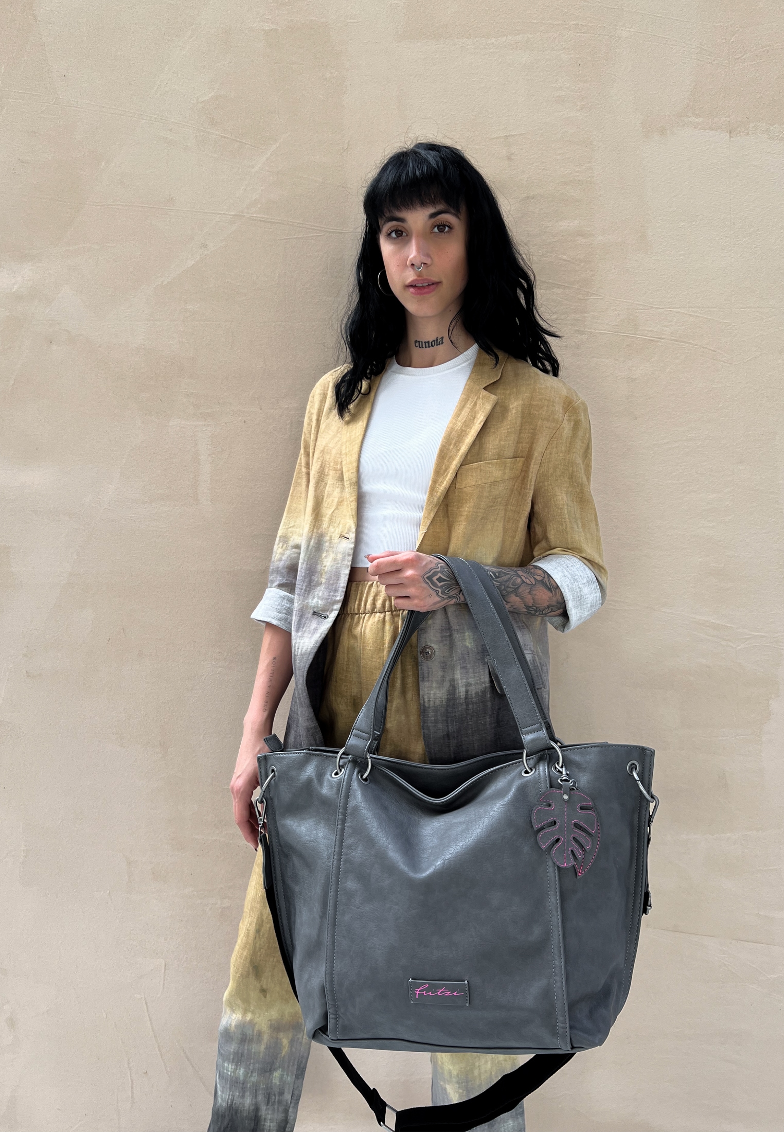 Fritzi aus Preußen Henkeltasche »Eco-Fritzi02«, aus veganen und recycelten Materialien