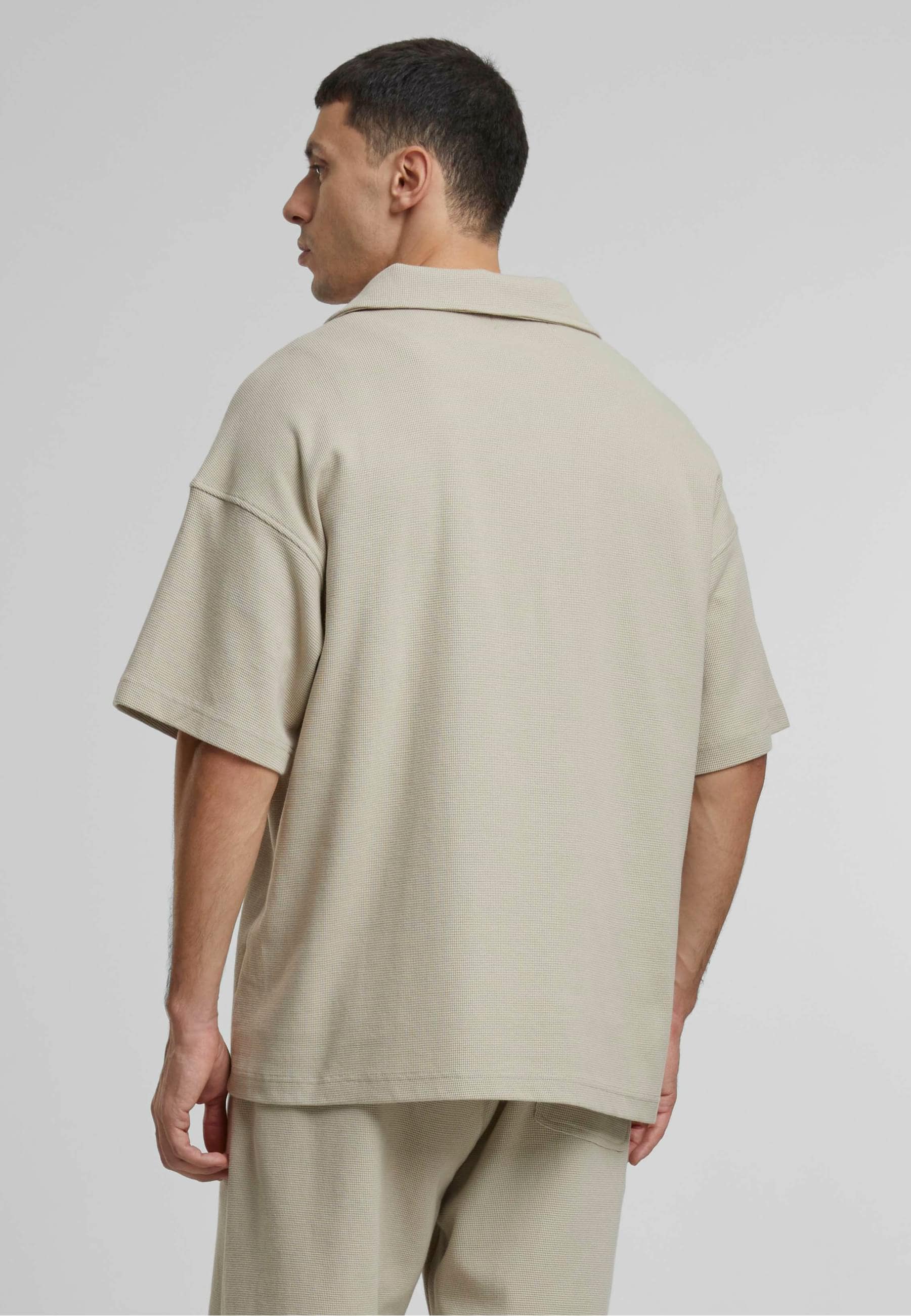 Another Cotton Lab Poloshirt »Another Cotton Lab Another Waffle Oversized Polo Shirt«, (1 tlg.)