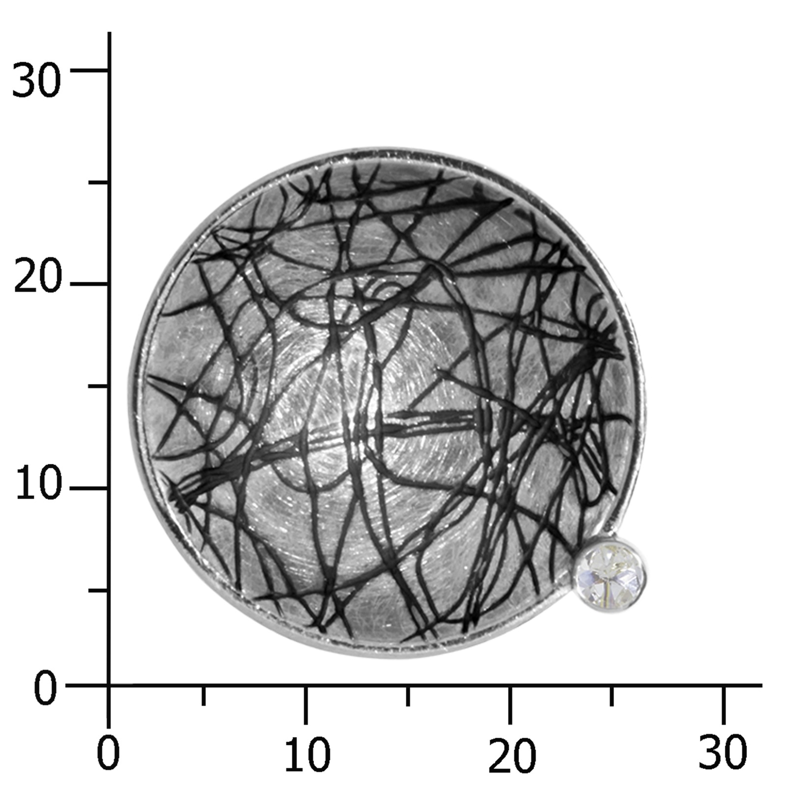 OSTSEE-SCHMUCK Kettenanhänger »Ostsee-Schmuck Anhänger Gleiter Runo 24 mm-Sarah Vicenza« 1 Stk. tlg.