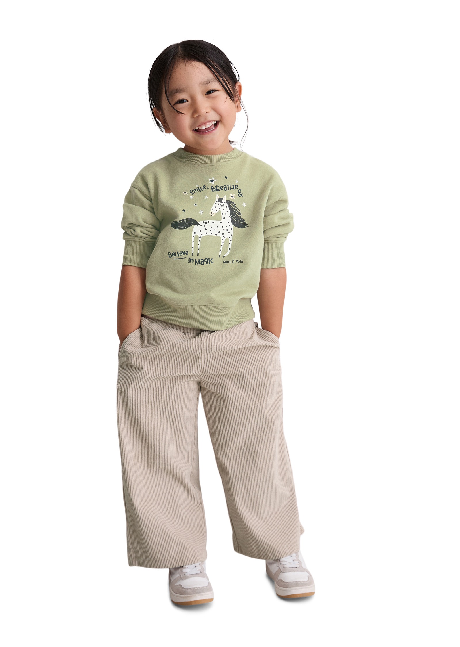 Marc O'Polo Chinohose »mit weitem Bein«
