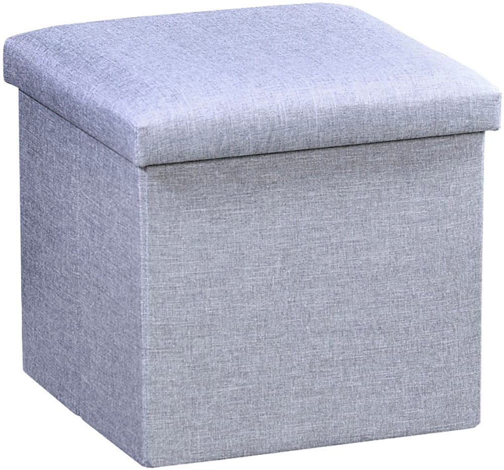 KESPER Sitzhocker "KESPER Sitzhocker-Box, grau" Deckel abnehmbar