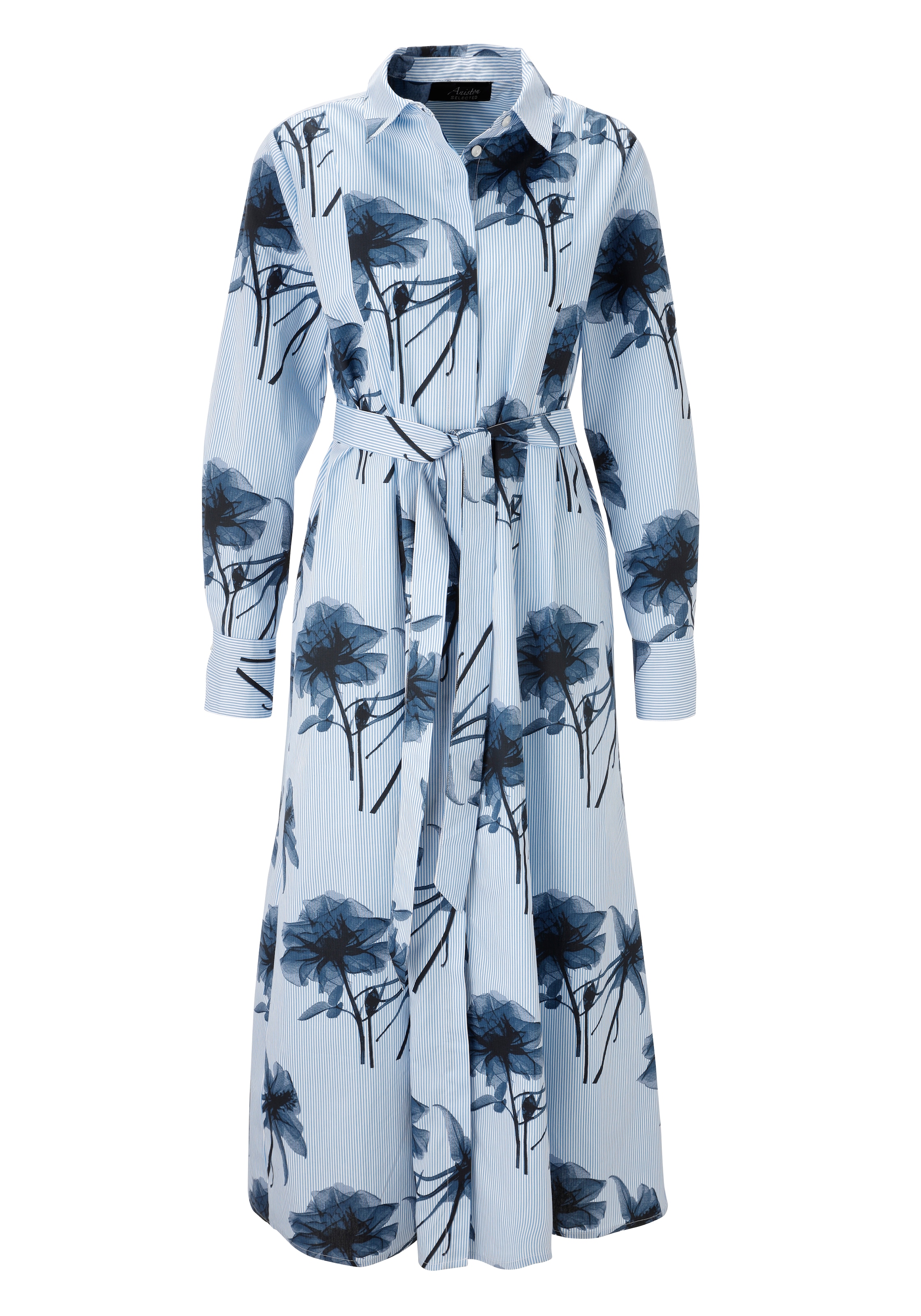 Aniston SELECTED Blusenkleid, mit fantasievollem Blumendruck - NEUE KOLLEKTION