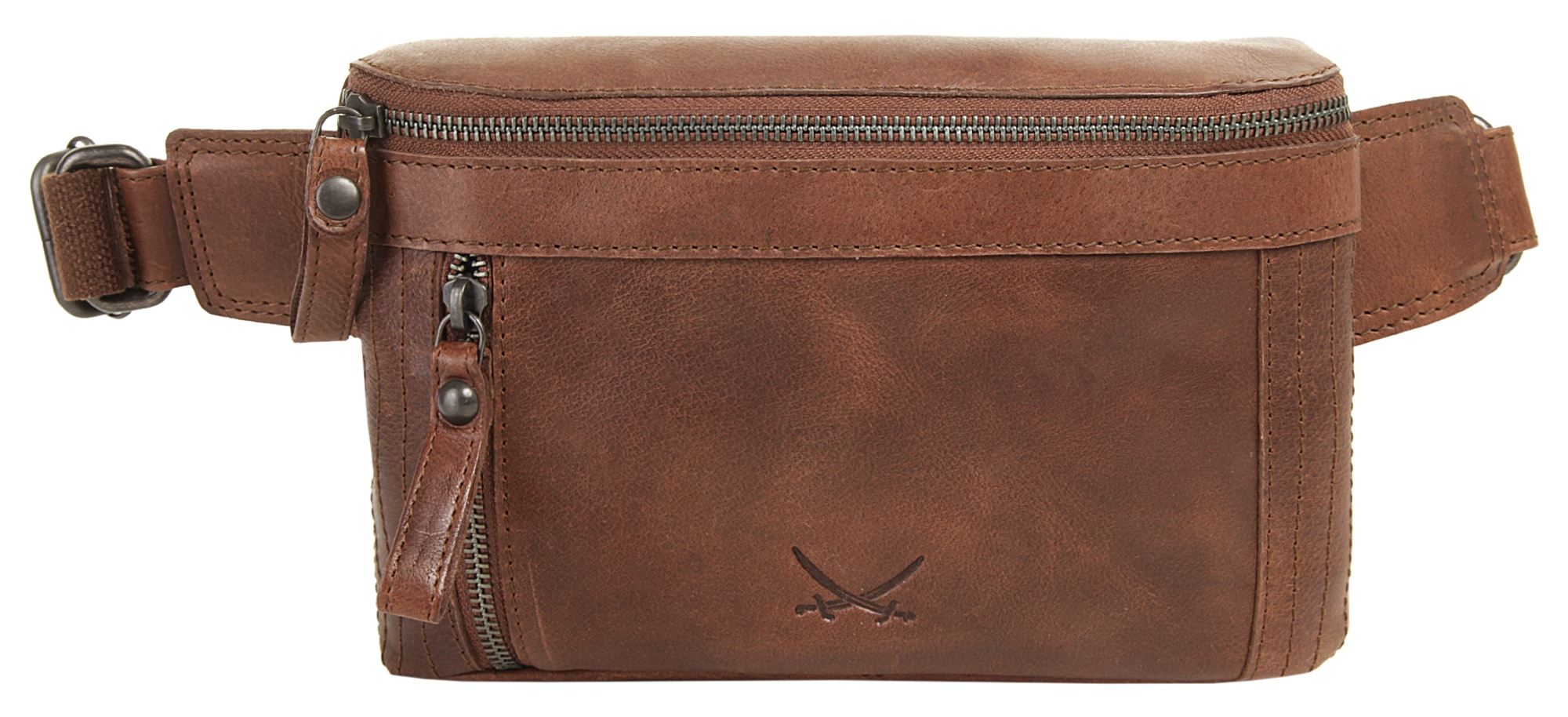 Sansibar Gürteltasche echt Leder