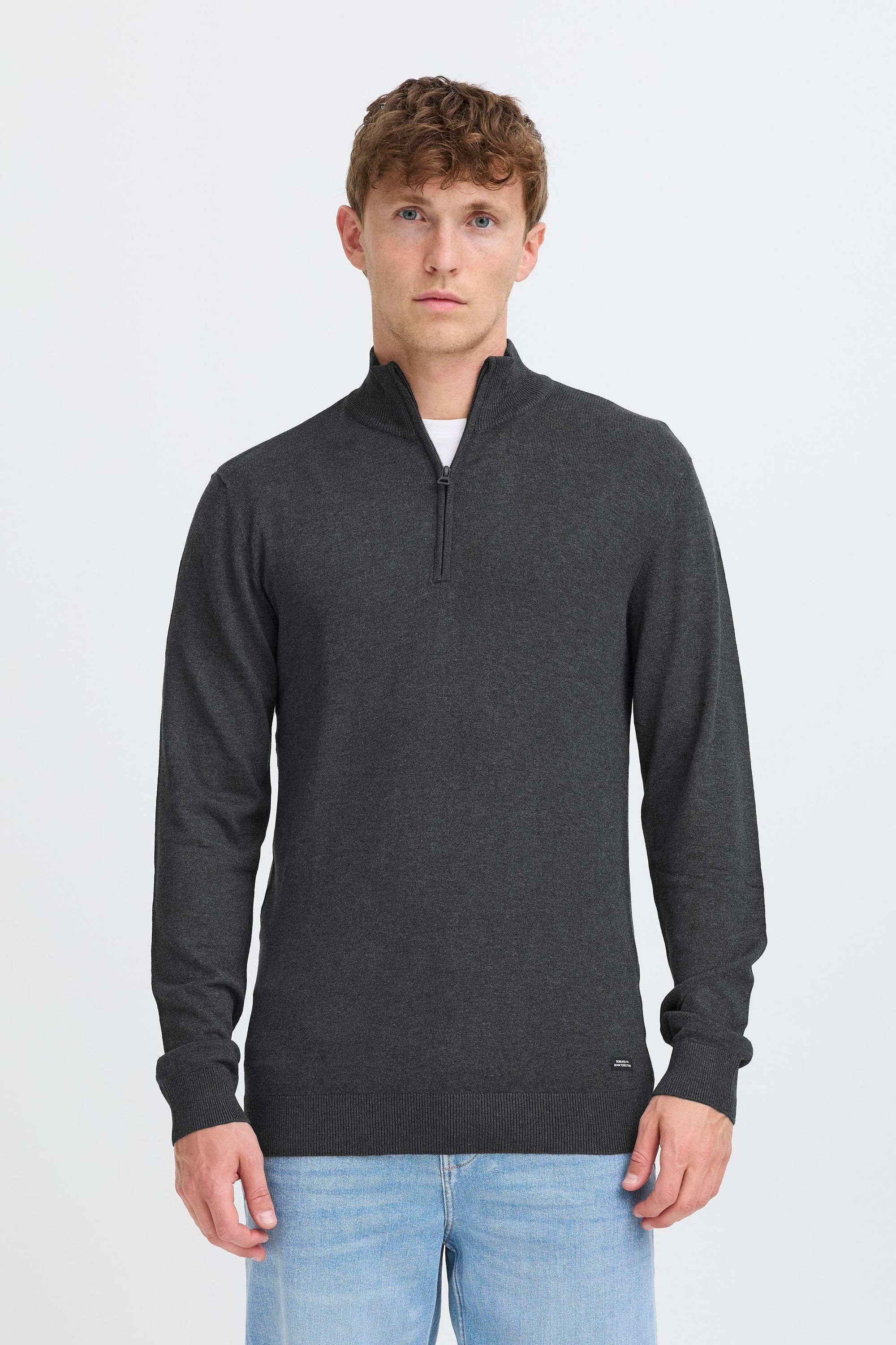 Blend Troyer "BHWebex" Stilvoller Troyer mit Reißverschluss günstig online kaufen