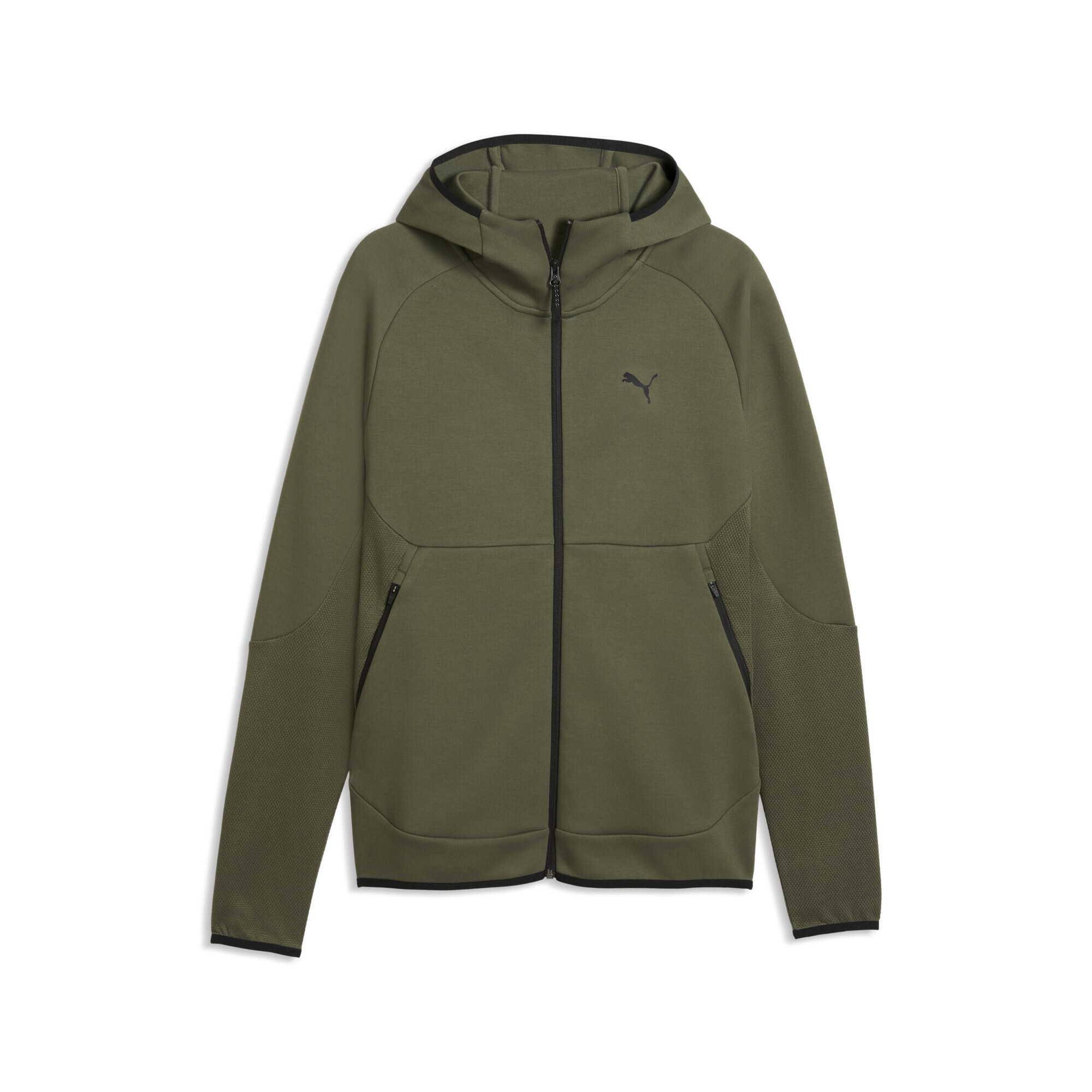 PUMA Sweatjacke »PUMATECH Elevated Slim Kapuzenjacke Herren«