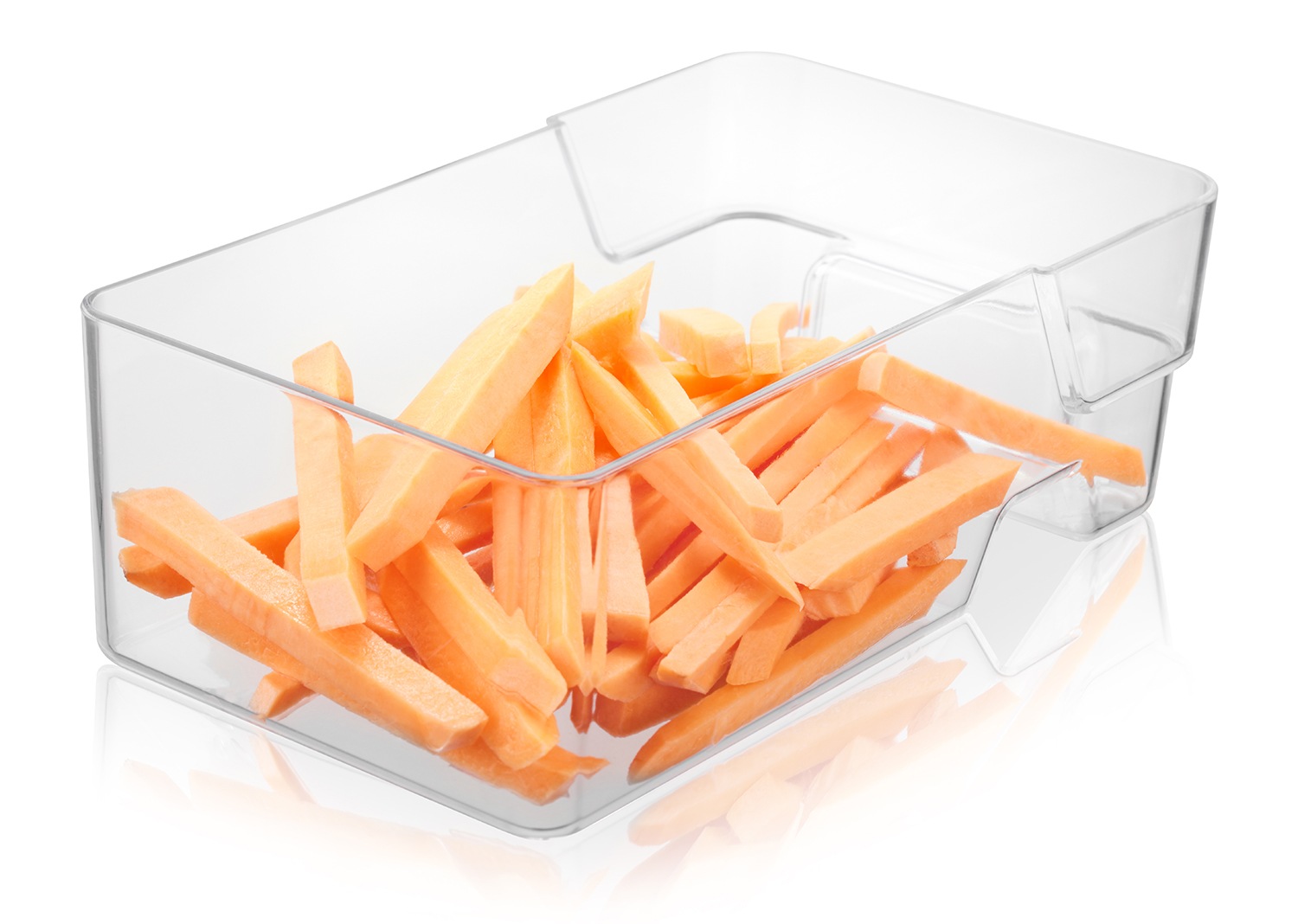 Thumbnail - GEFU Gemüsehobel "All-in-One, praktischer Gemüse-Hobel, sparsam verstaubar" leichtes Verstellen der Klingen durch Drehrä...